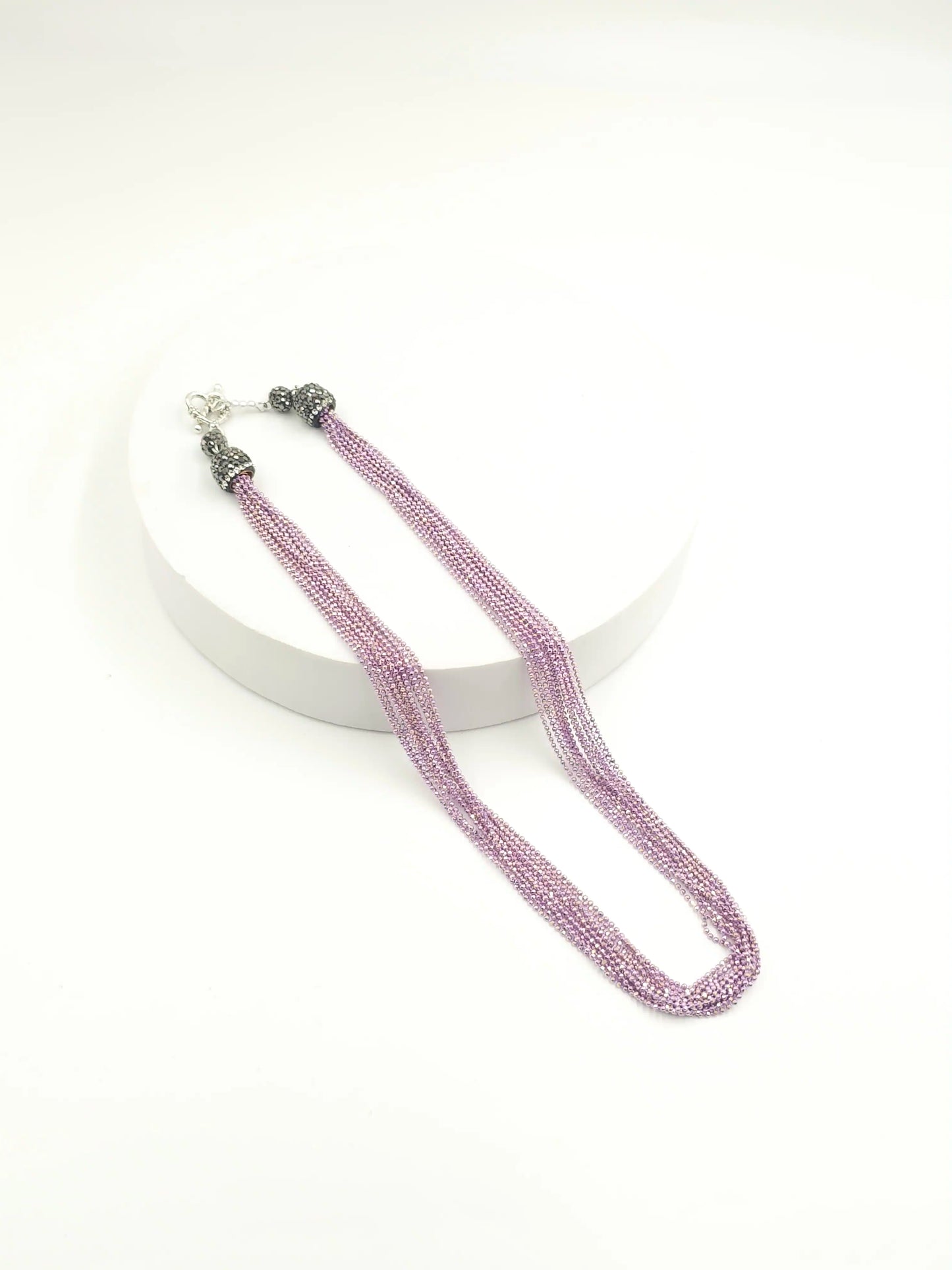 Italian Rice Bead Luxe Necklace