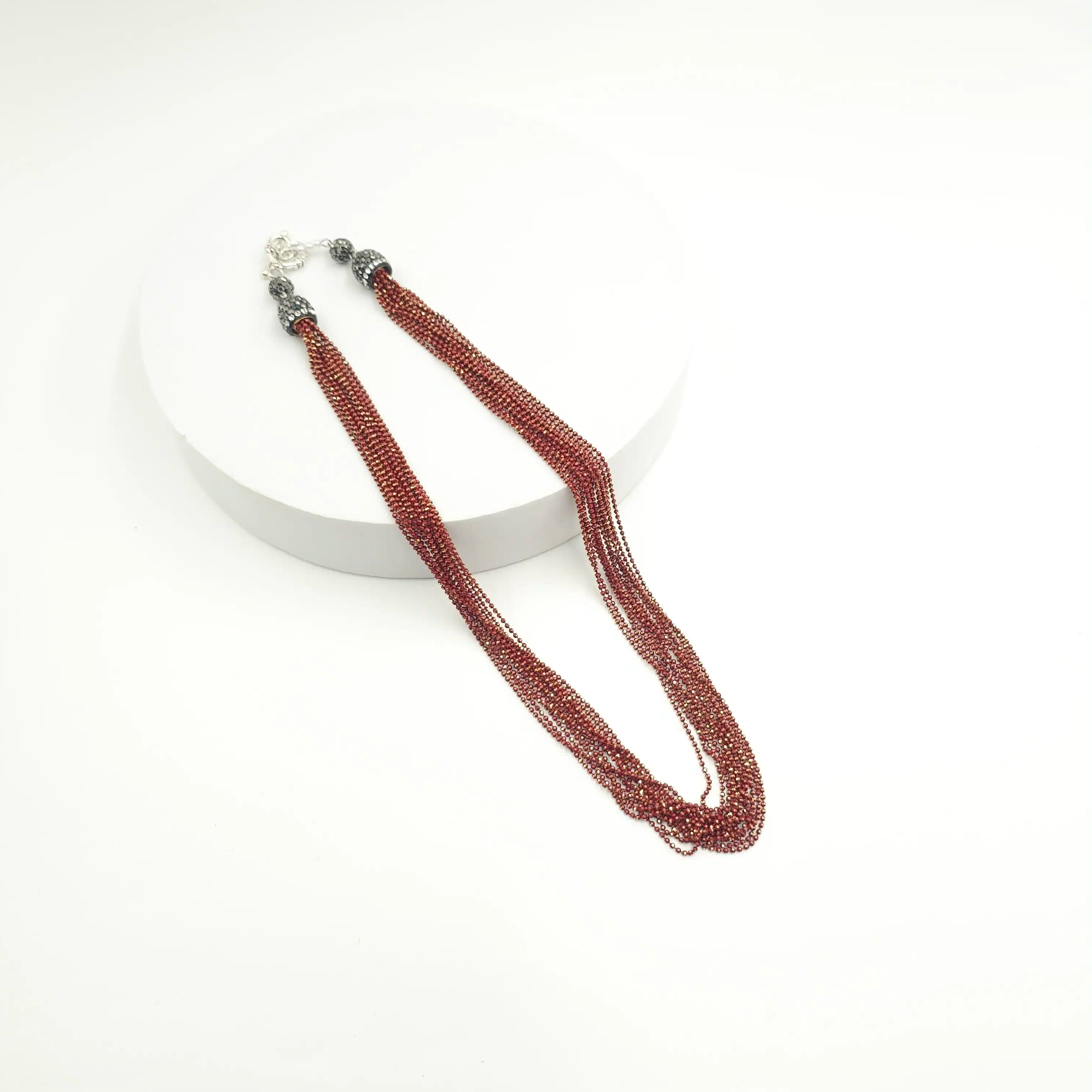 Italian Rice Bead Luxe Necklace