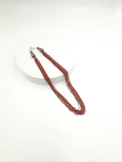 Italian Rice Bead Luxe Necklace