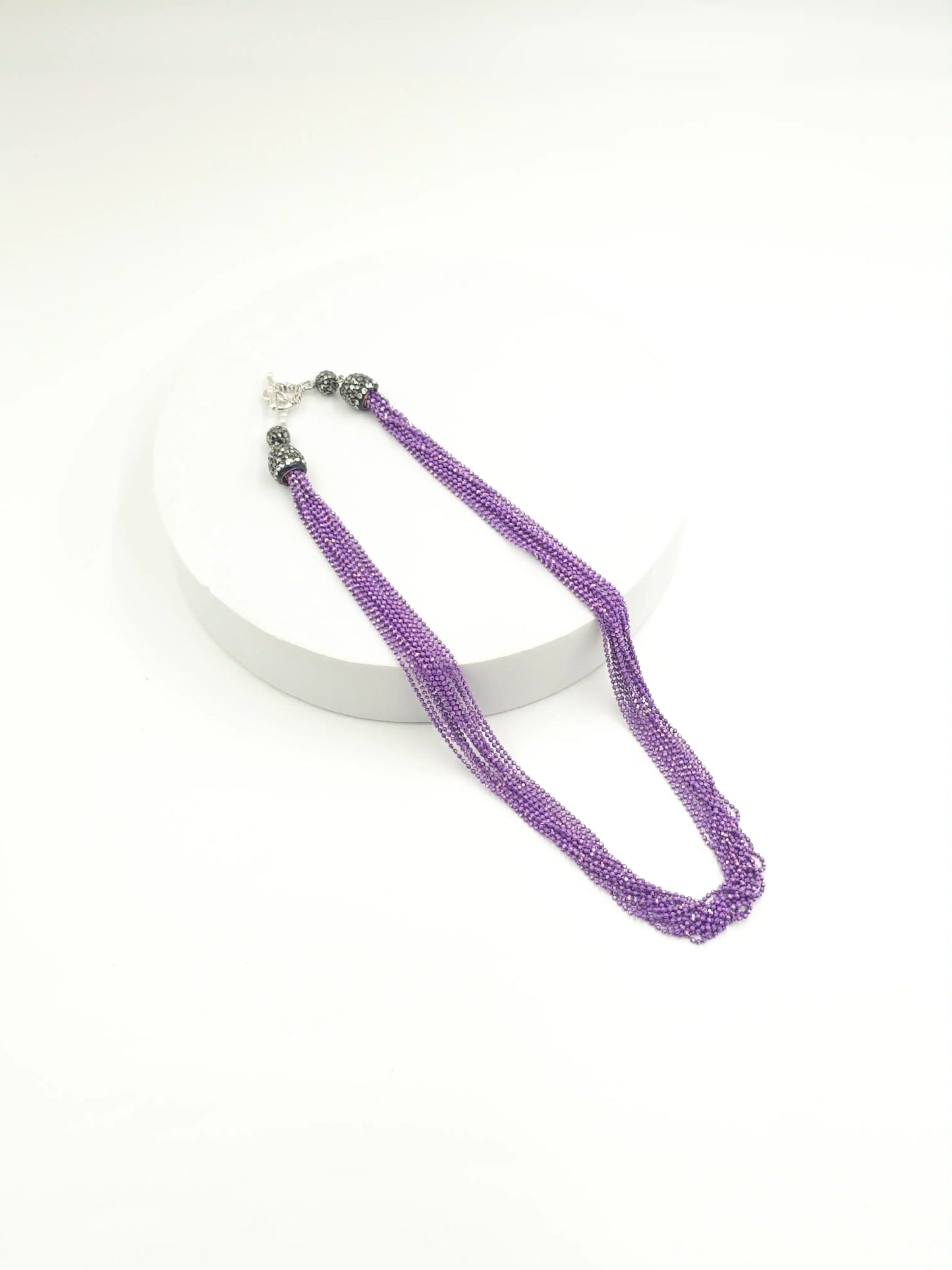 Italian Rice Bead Luxe Necklace