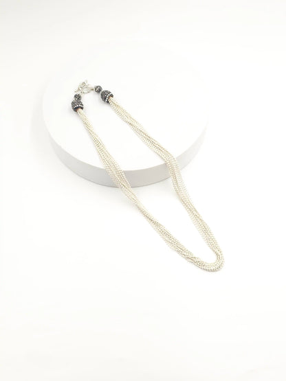 Italian Rice Bead Luxe Necklace