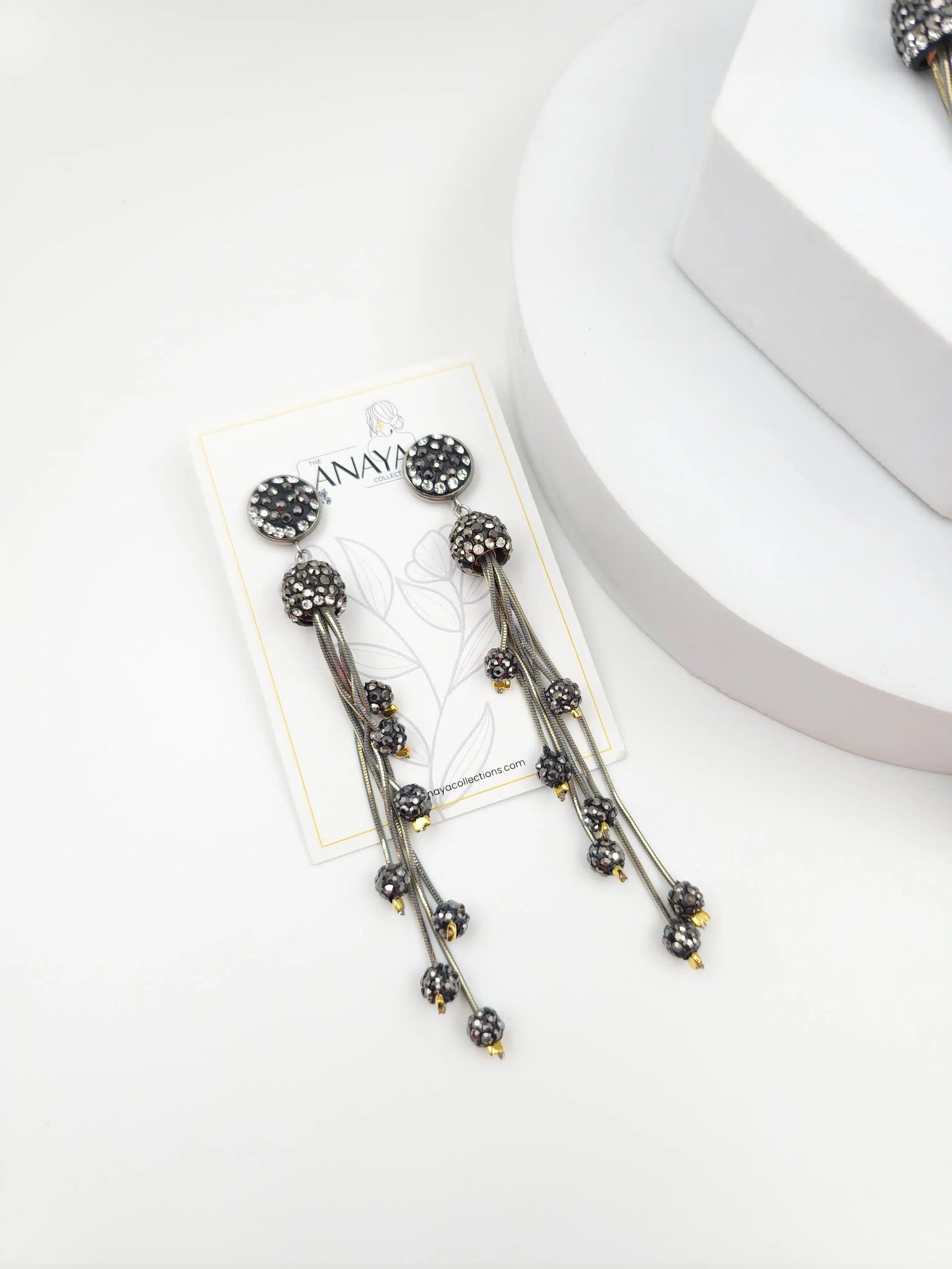 Italian Grace Tassel Radiance Earrings