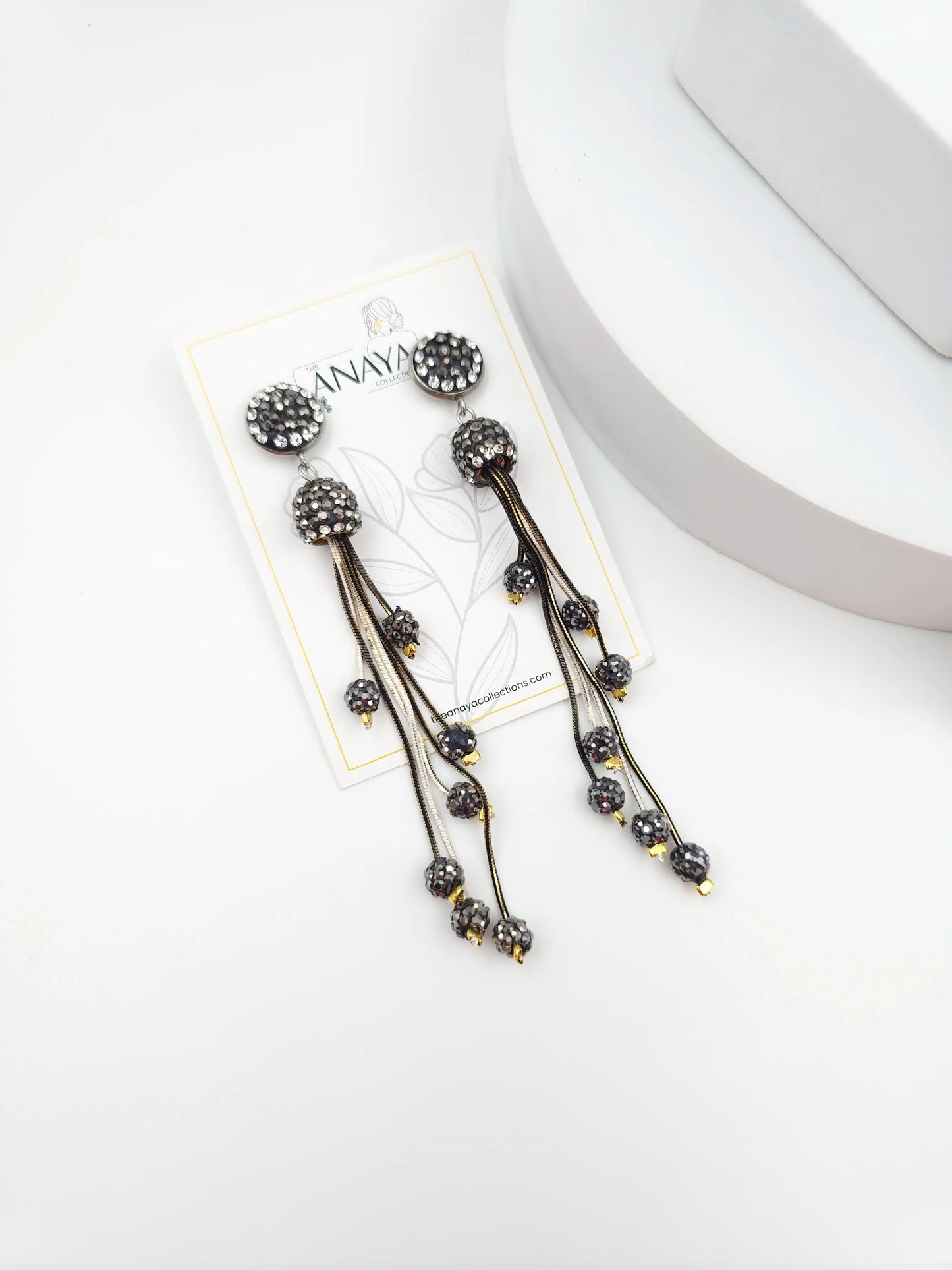 Italian Grace Tassel Radiance Earrings