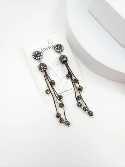 Italian Grace Tassel Radiance Earrings