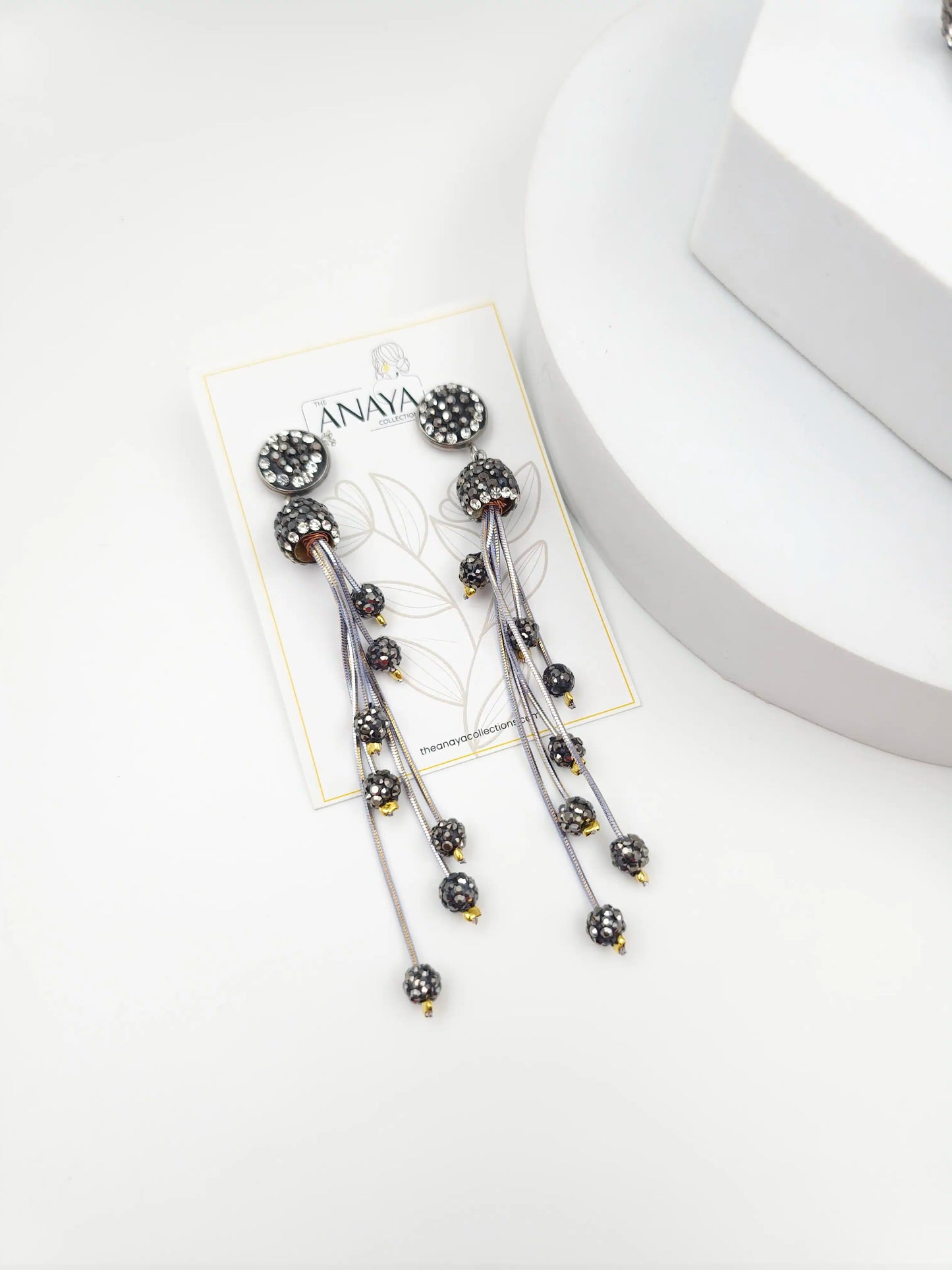 Italian Grace Tassel Radiance Earrings