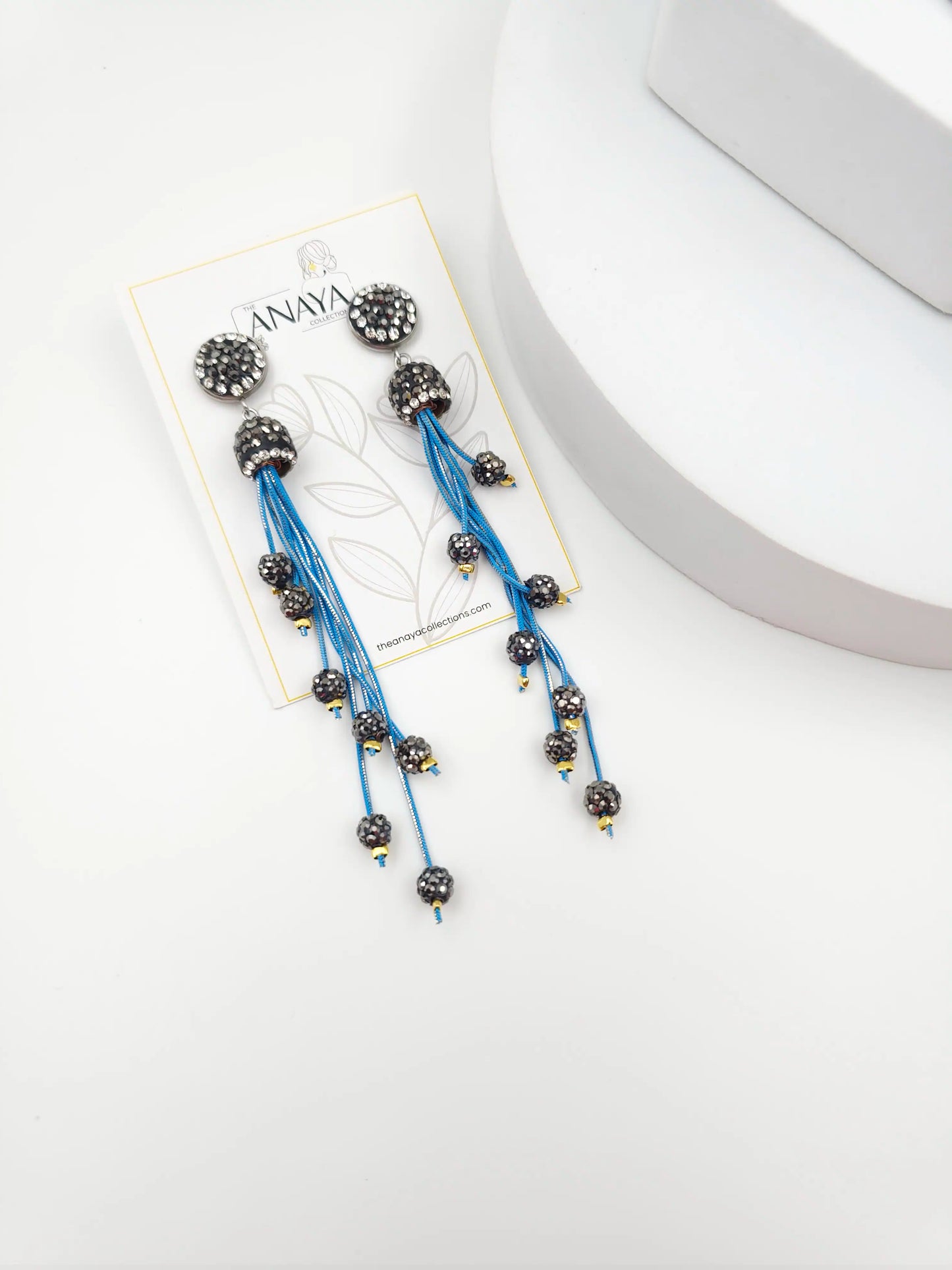 Italian Grace Tassel Radiance Earrings