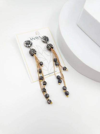 Italian Grace Tassel Radiance Earrings