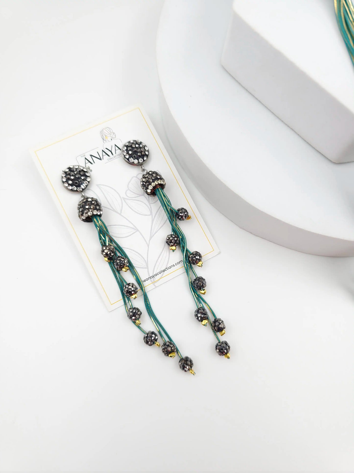 Italian Grace Tassel Radiance Earrings