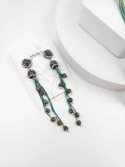 Italian Grace Tassel Radiance Earrings