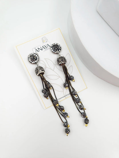 Italian Grace Tassel Radiance Earrings
