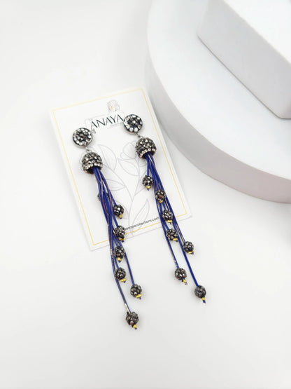 Italian Grace Tassel Radiance Earrings