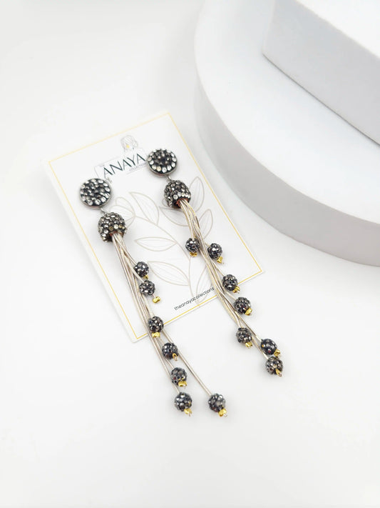 Italian Grace Tassel Radiance Earrings