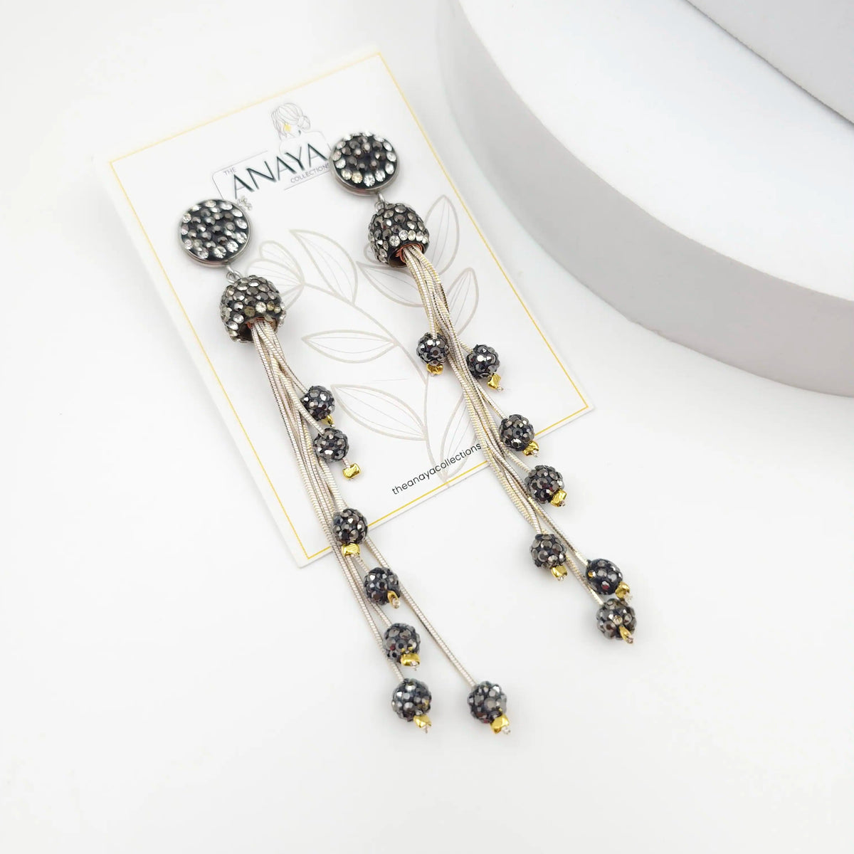 Italian Grace Tassel Radiance Earrings