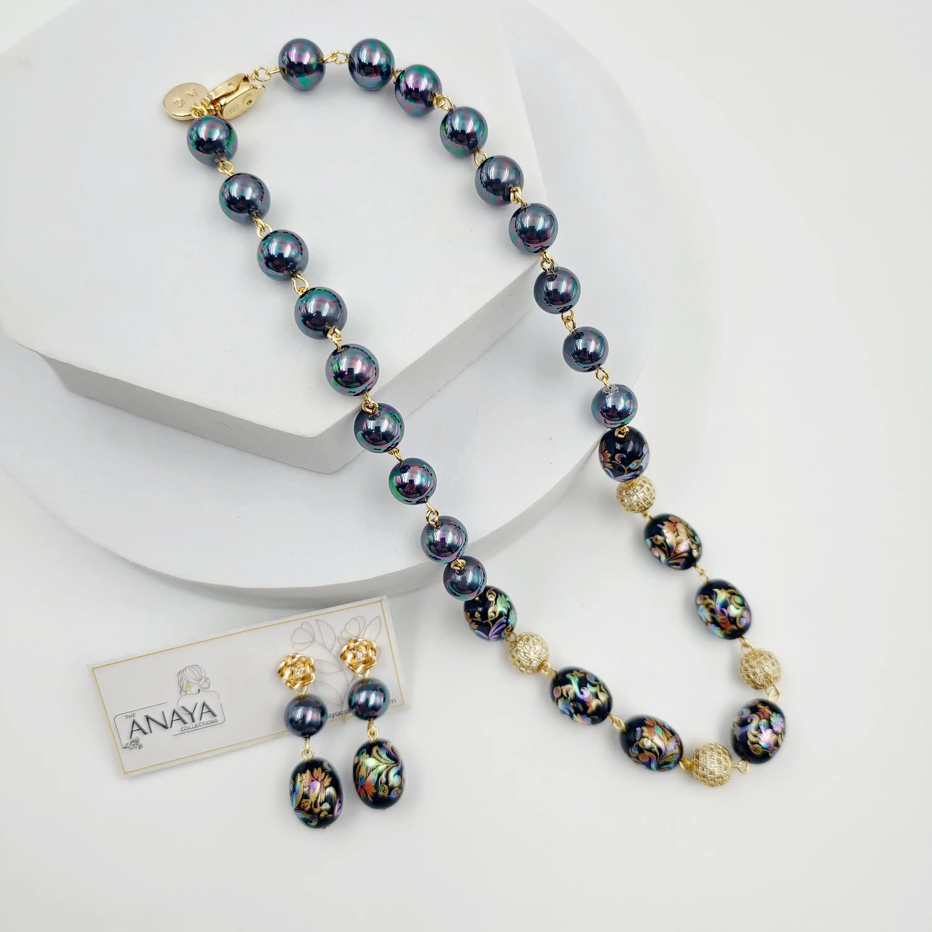 Floral Elegance Pearl Set