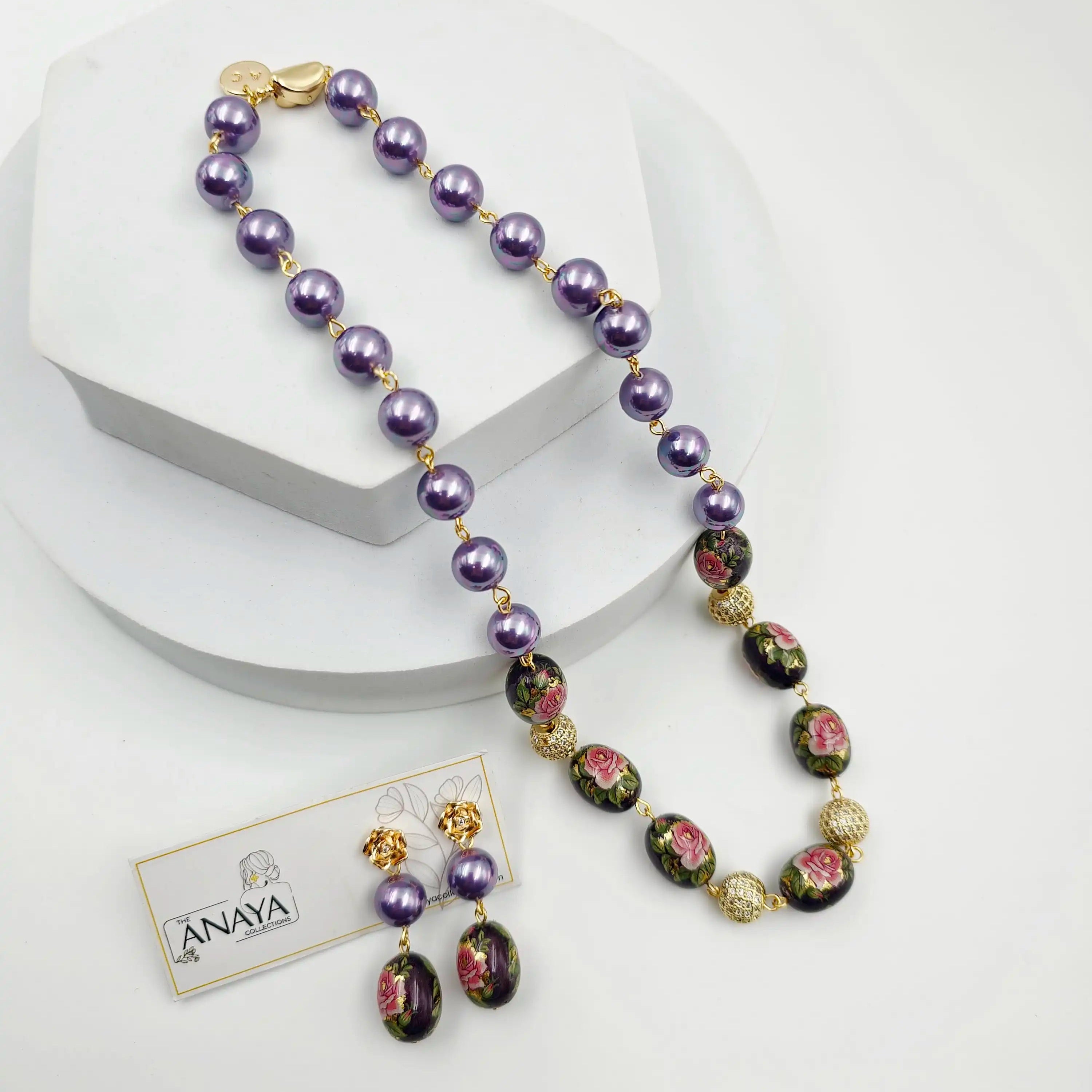 Floral Elegance Pearl Set