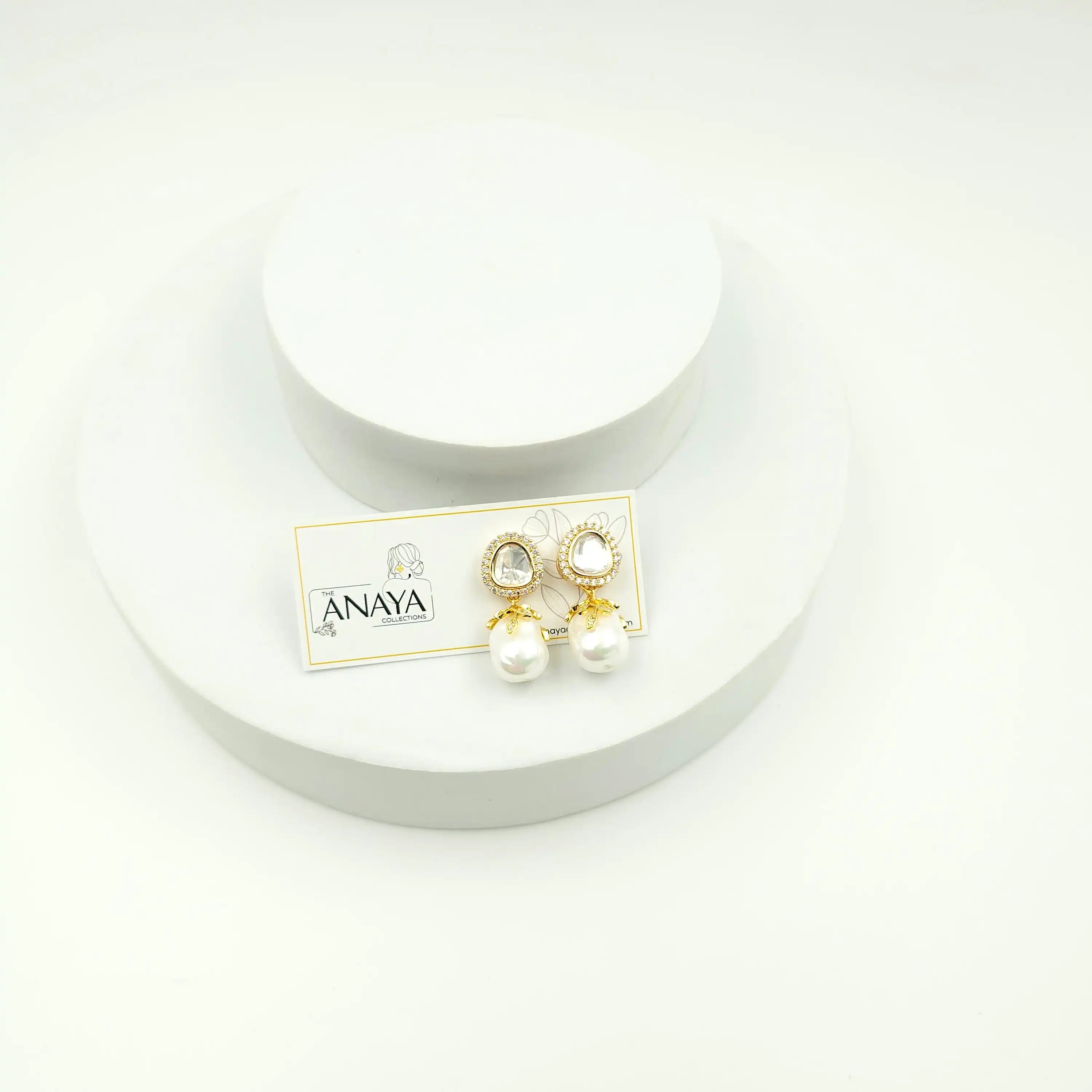 Kundan Renaissance Baroque Earrings