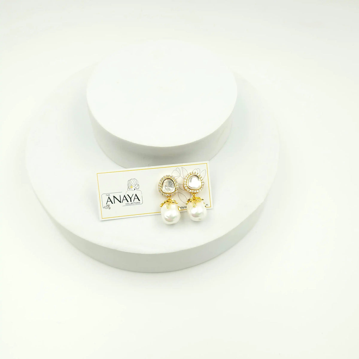 Kundan Renaissance Baroque Earrings