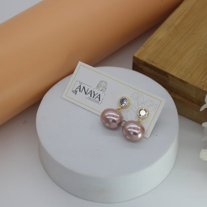 Shell Pearl Earrings