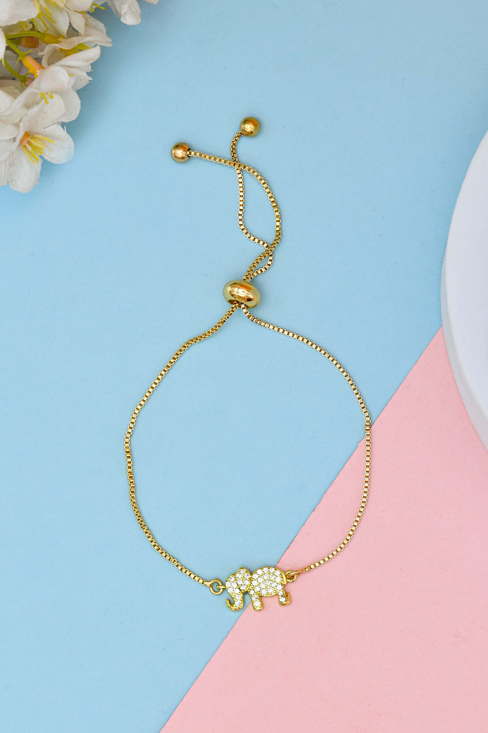 Lucky Elephant Pull Bracelet