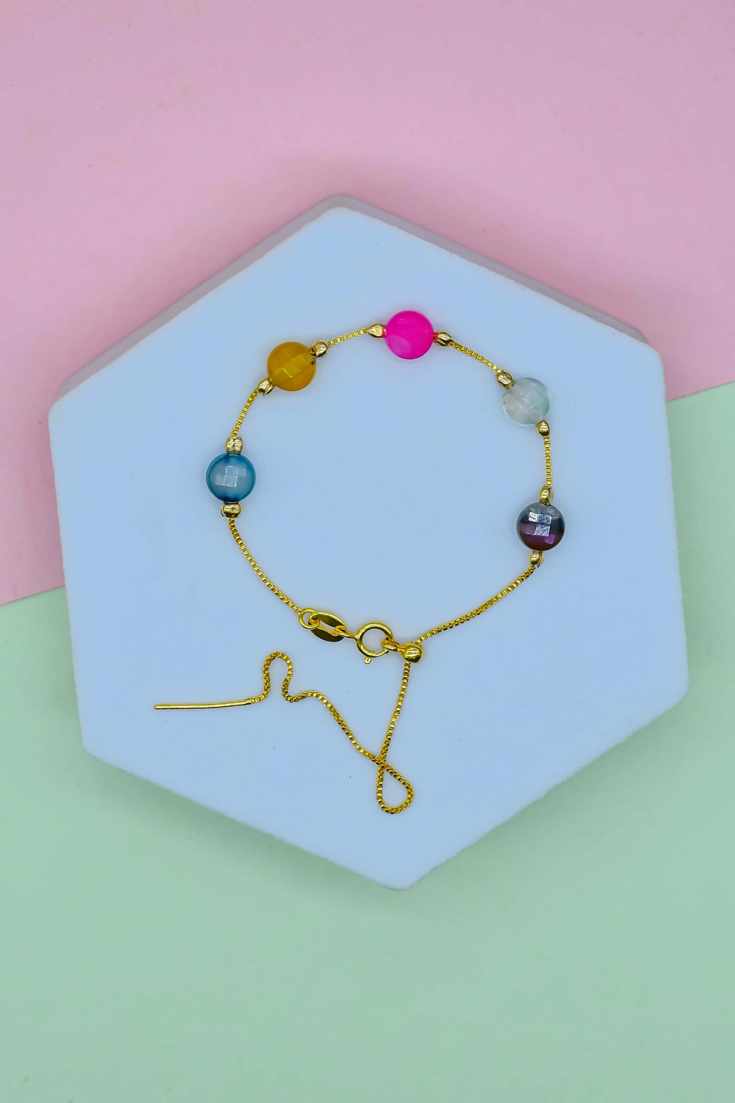 Prismatic Dainty Bracelet