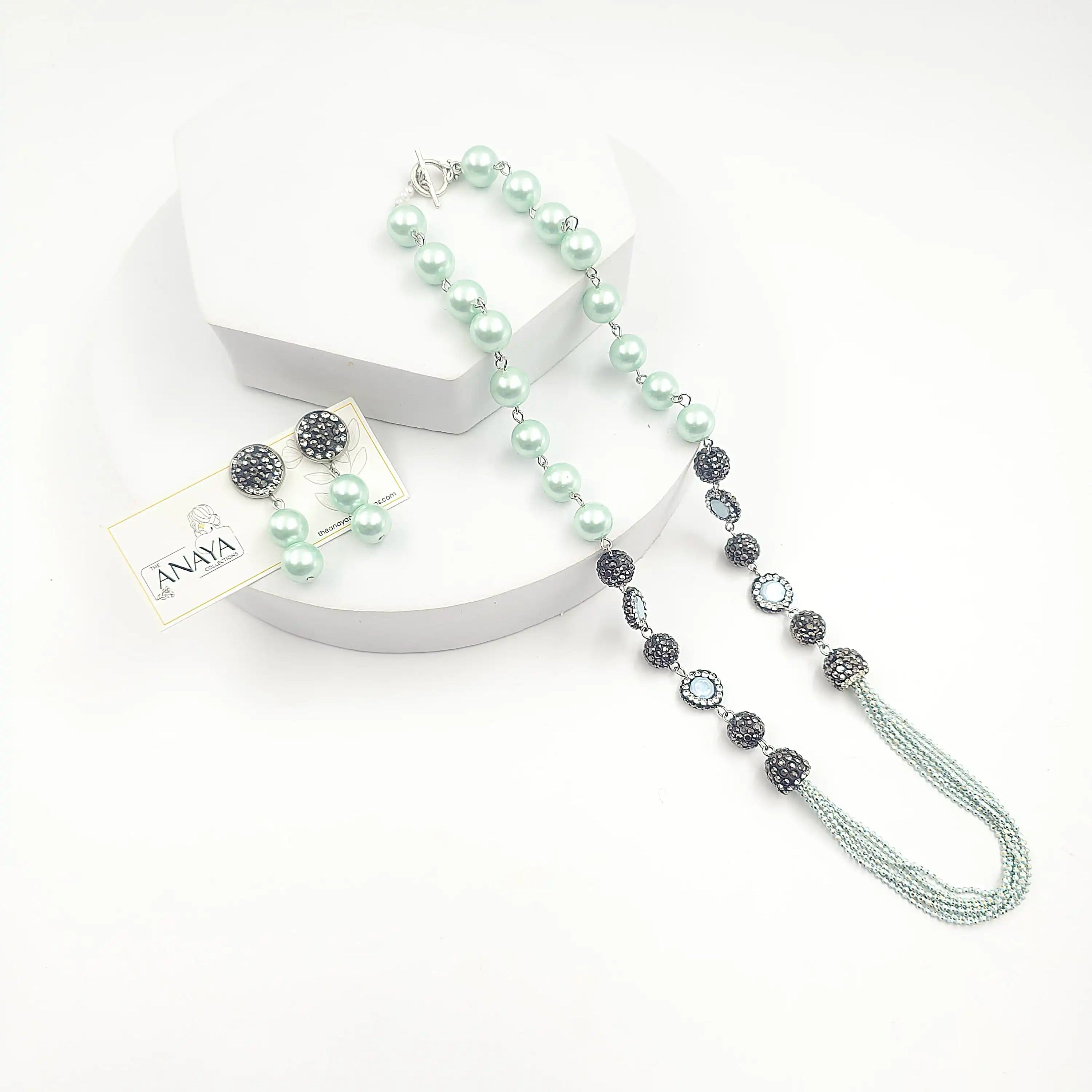 Marcasite Pearl Grace Set