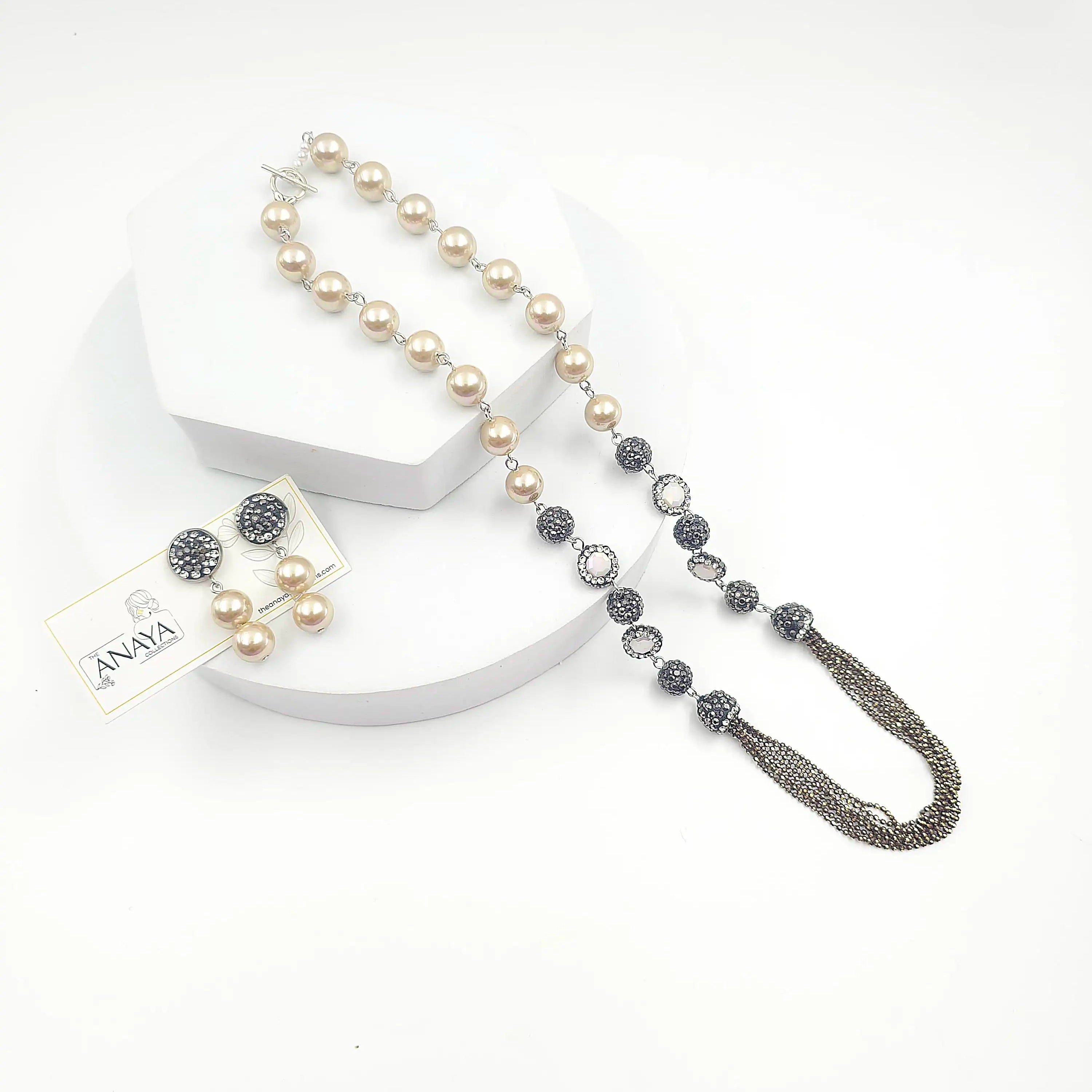 Marcasite Pearl Grace Set