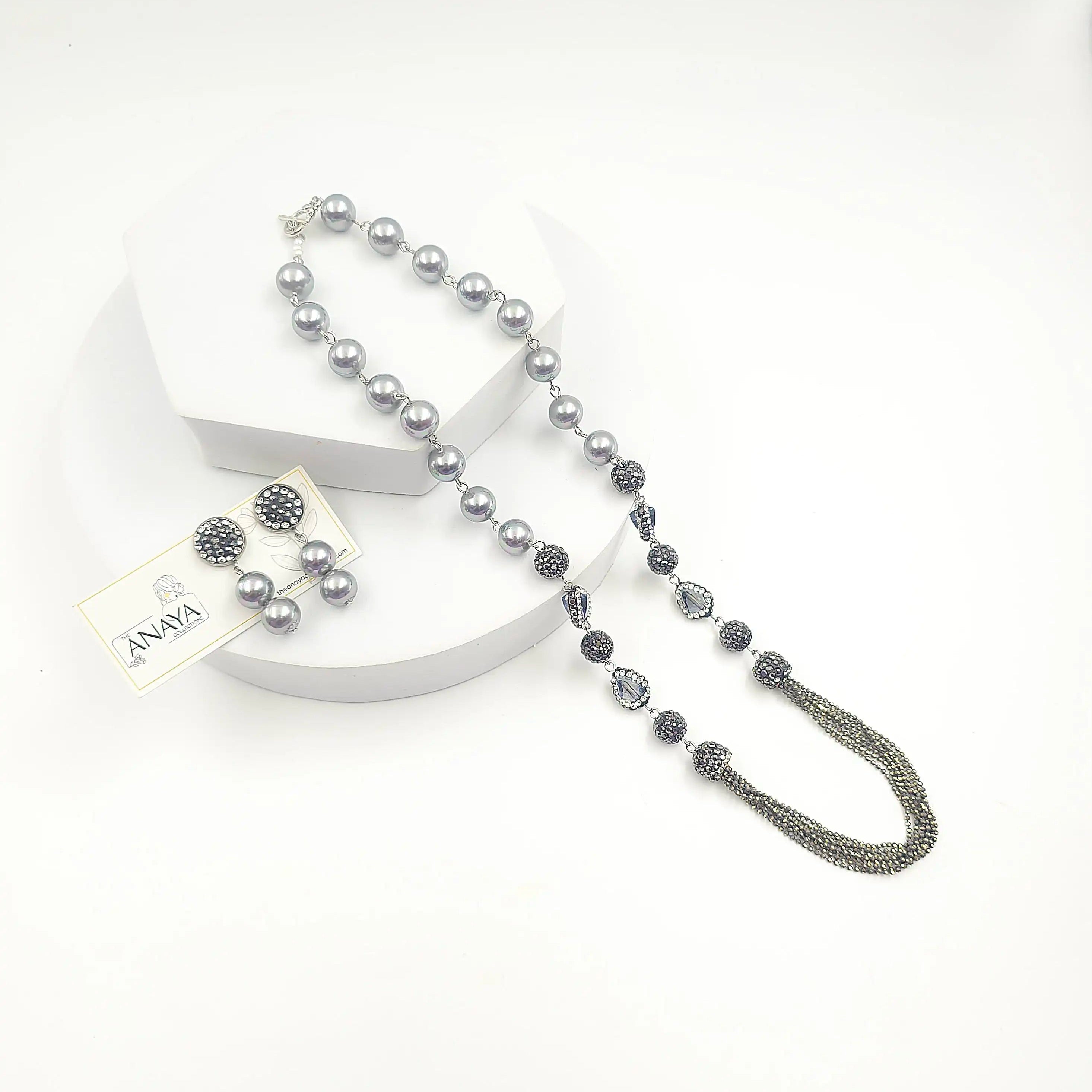 Marcasite Pearl Grace Set