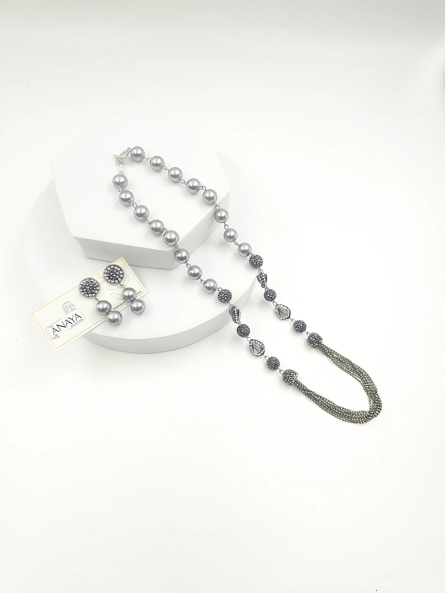 Marcasite Pearl Grace Set
