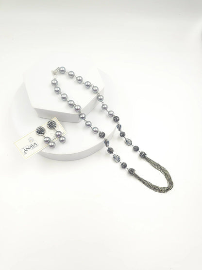 Marcasite Pearl Grace Set