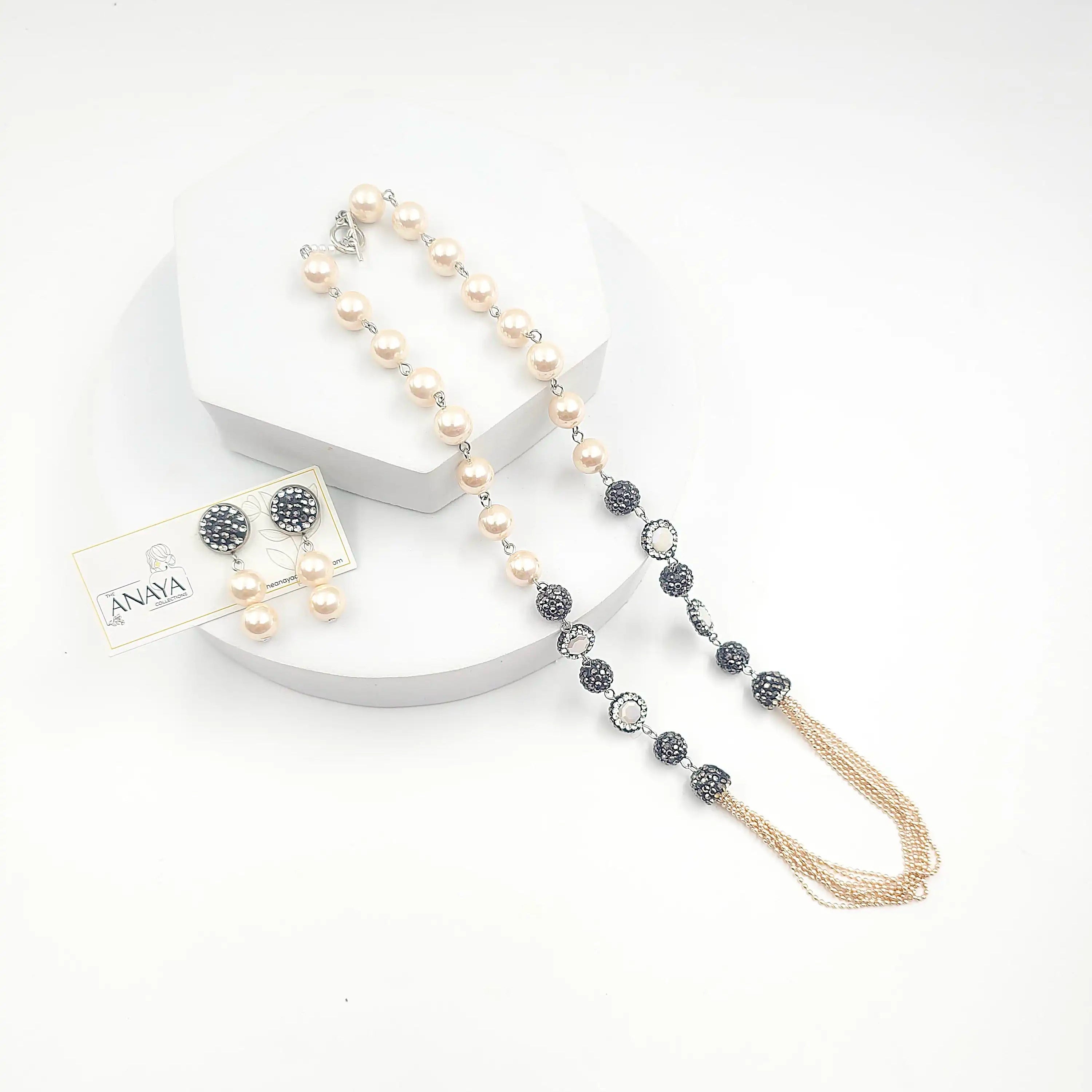 Marcasite Pearl Grace Set