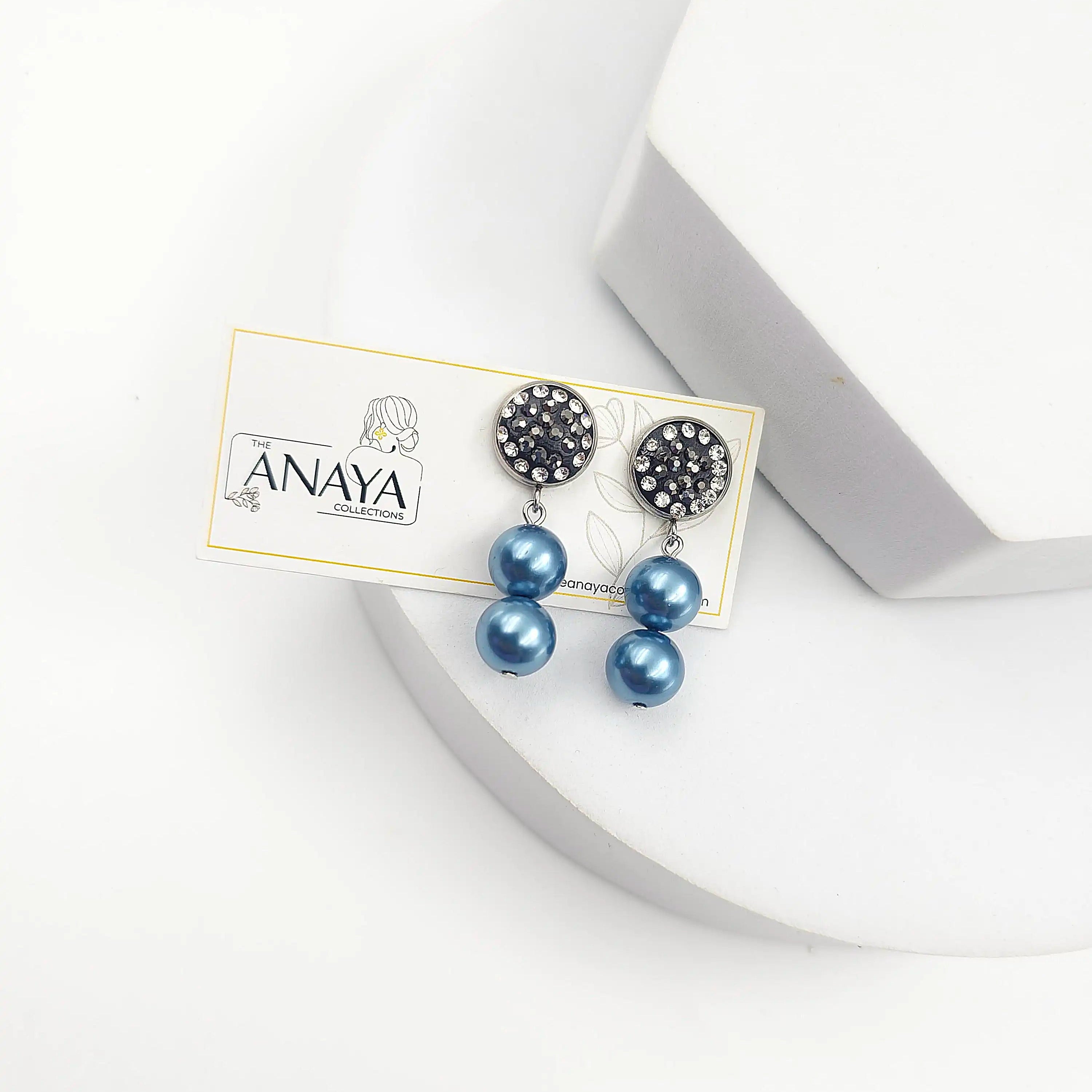 Marcasite Pearl Grace Earrings