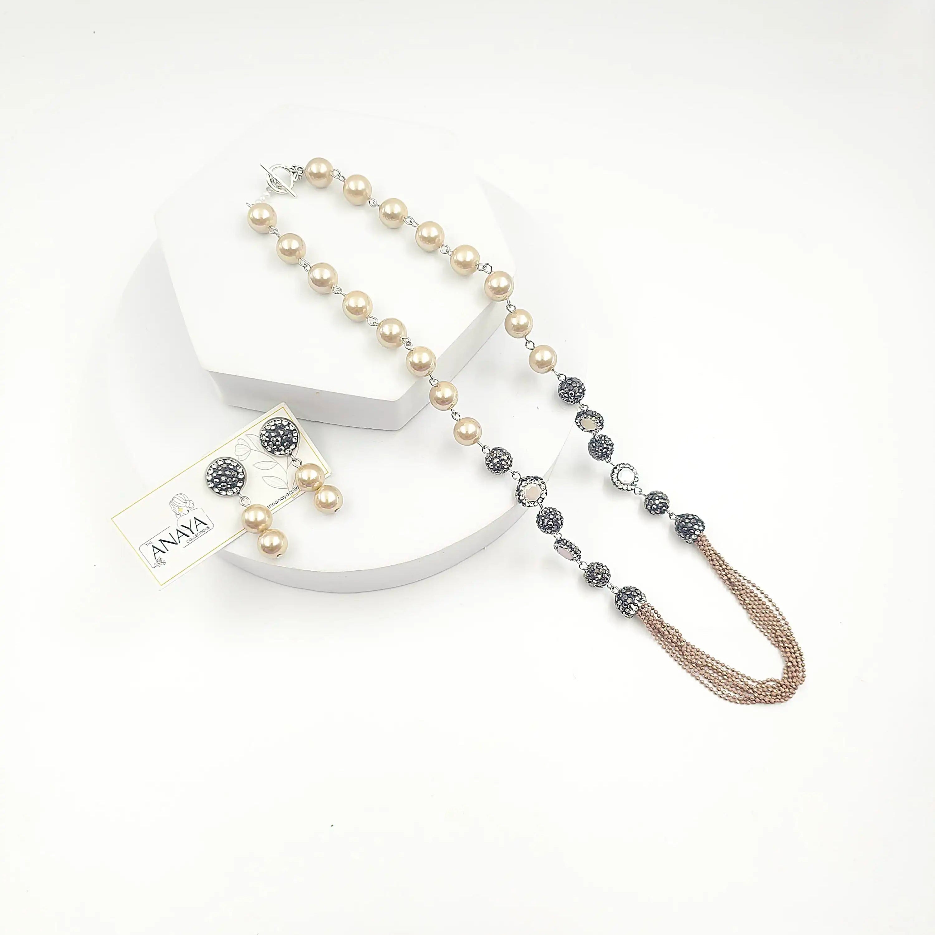 Marcasite Pearl Grace Set