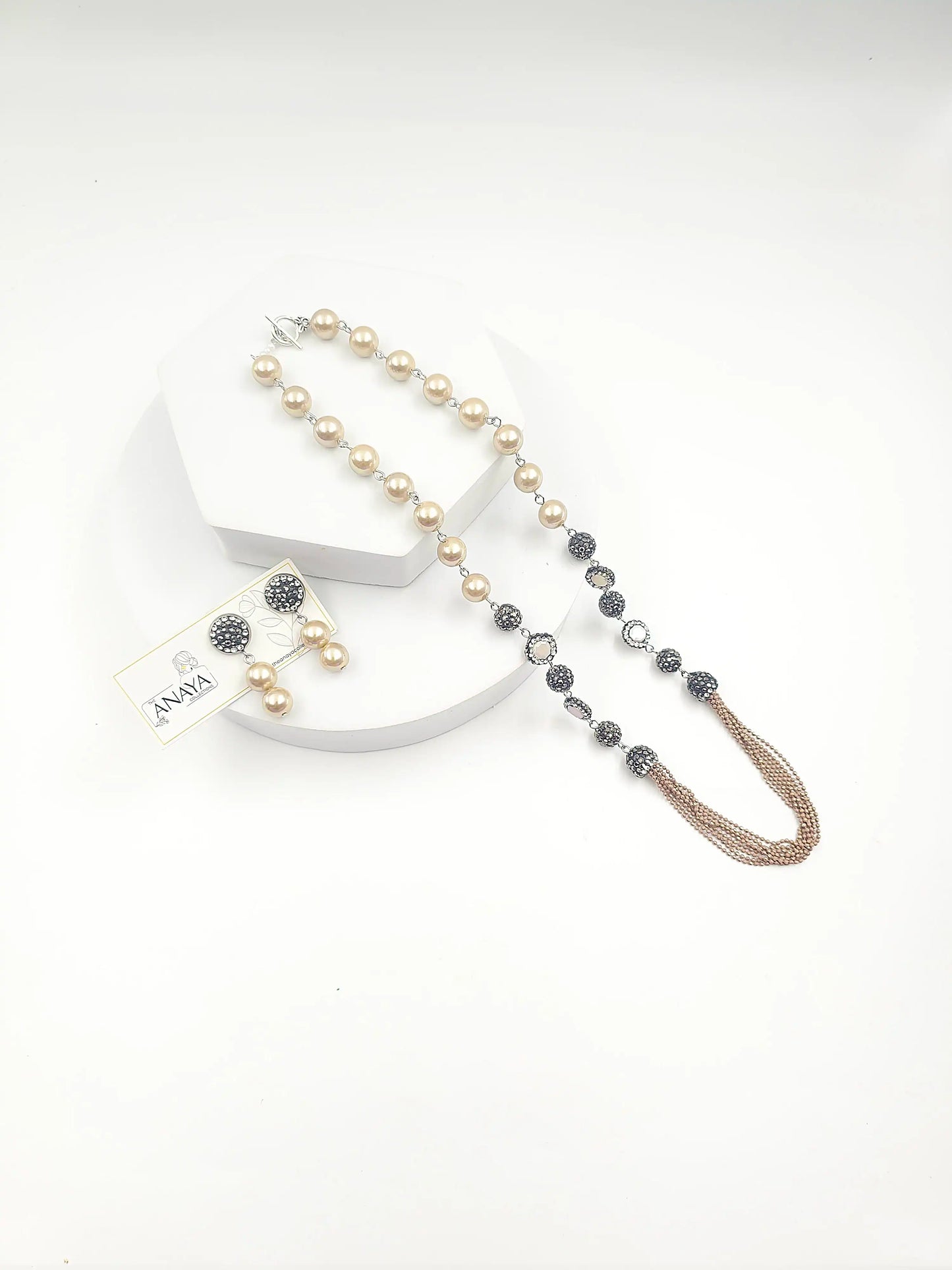 Marcasite Pearl Grace Set