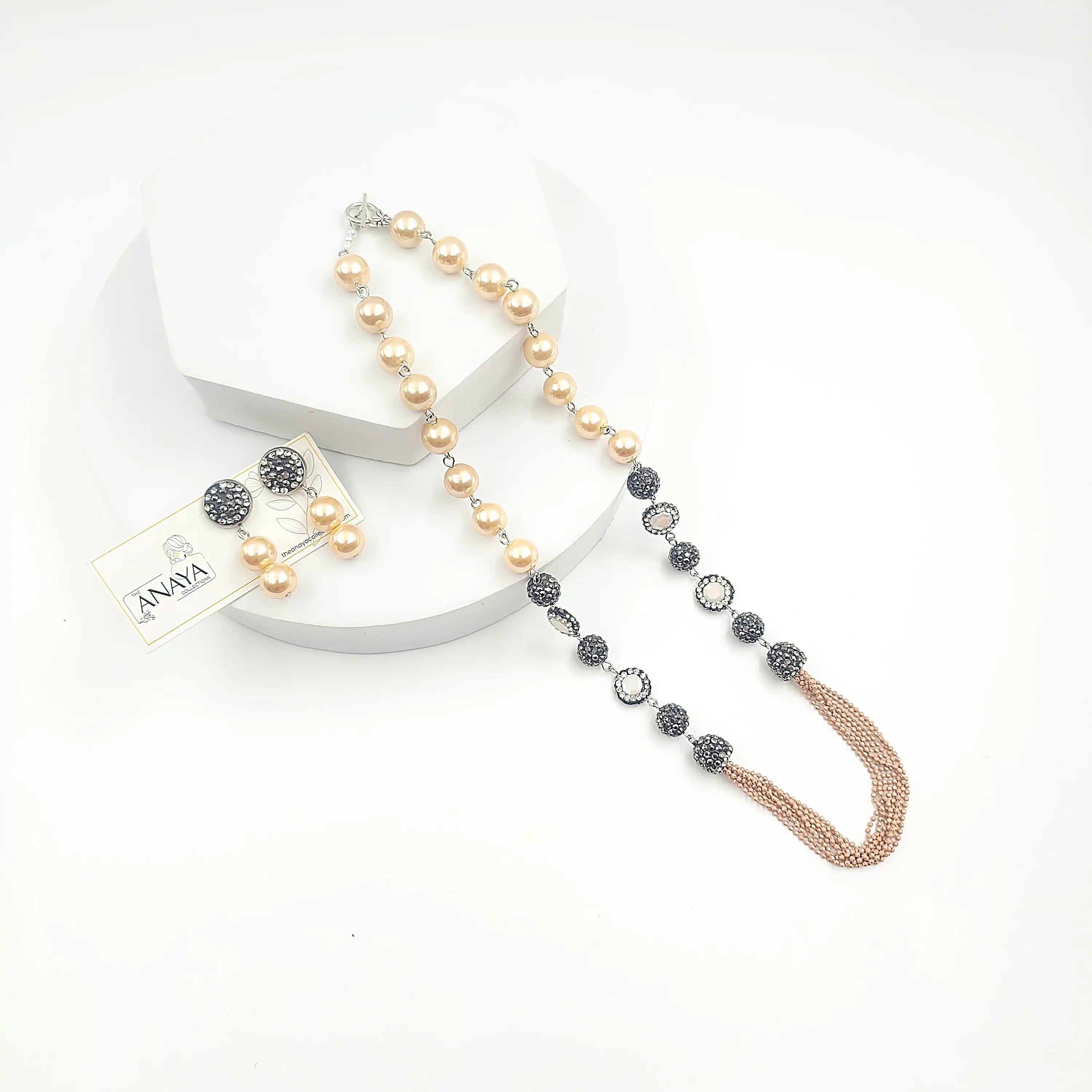 Marcasite Pearl Grace Set