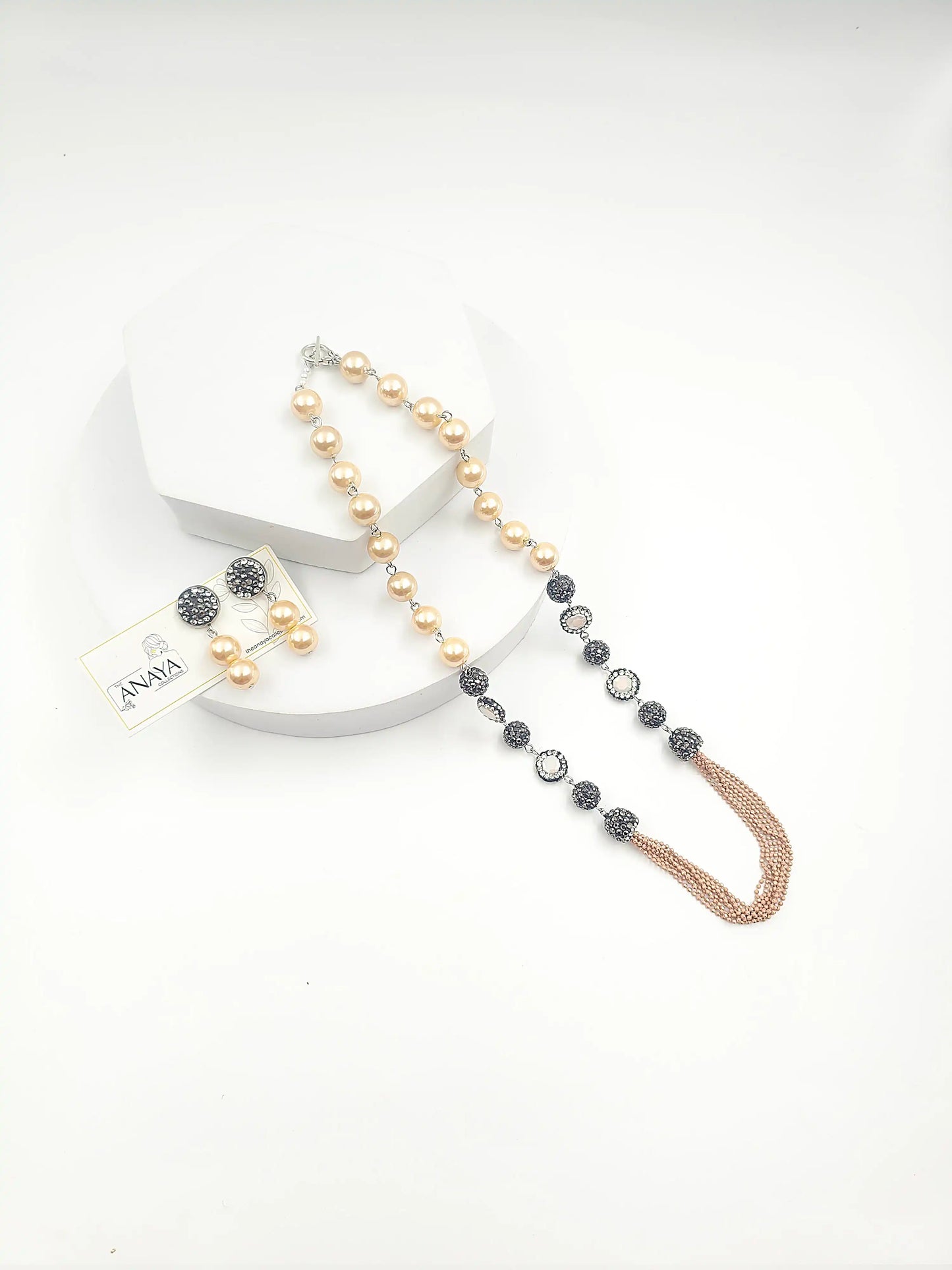 Marcasite Pearl Grace Set