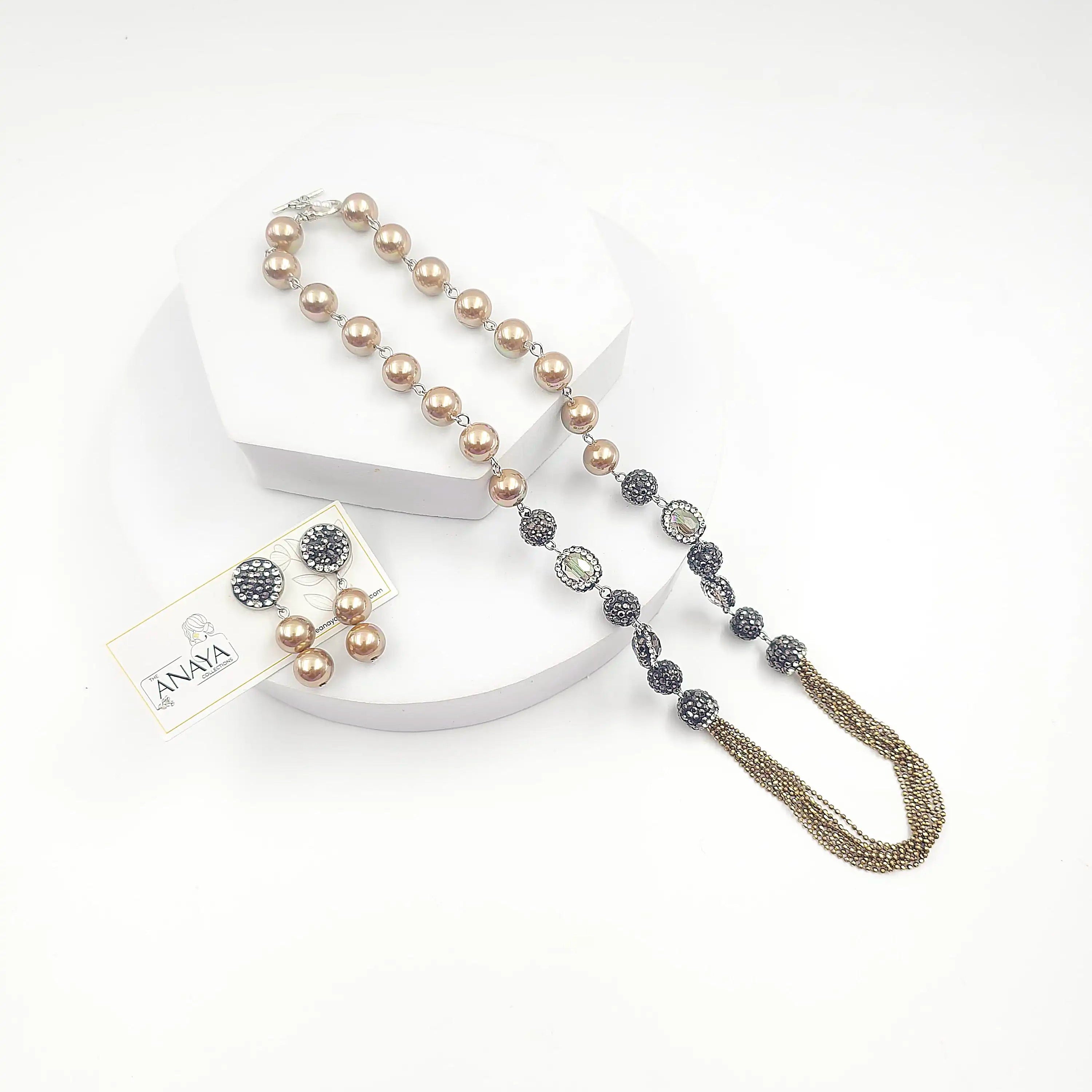 Marcasite Pearl Grace Set
