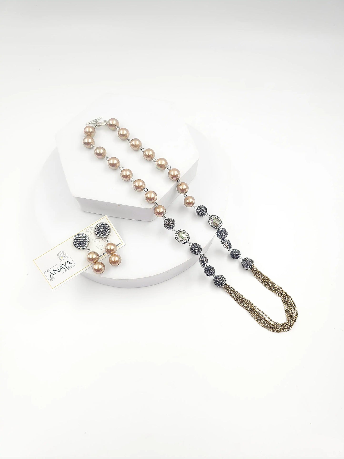 Marcasite Pearl Grace Set