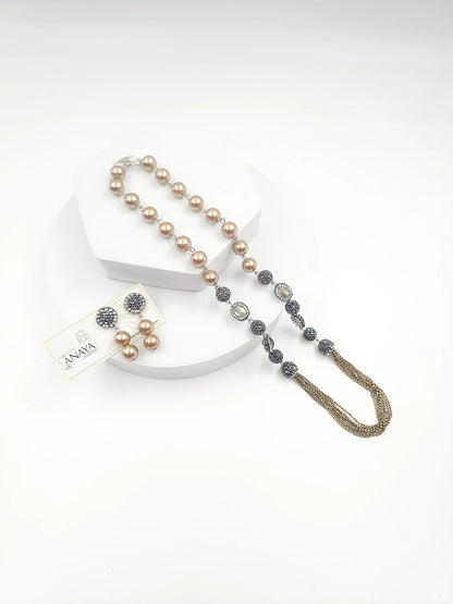 Marcasite Pearl Grace Set