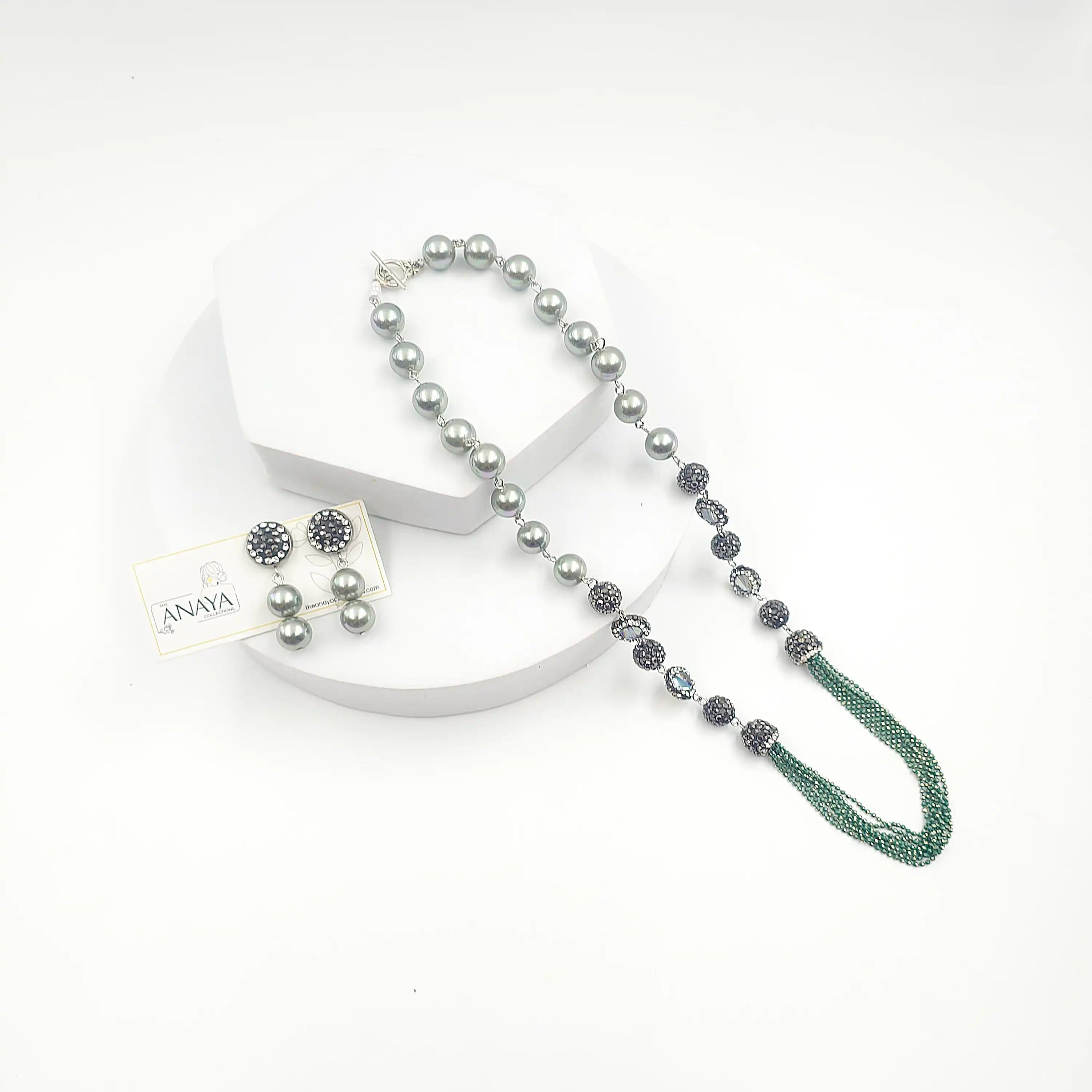 Marcasite Pearl Grace Set