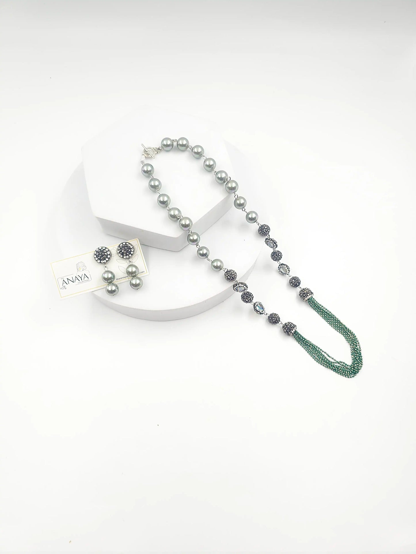 Marcasite Pearl Grace Set