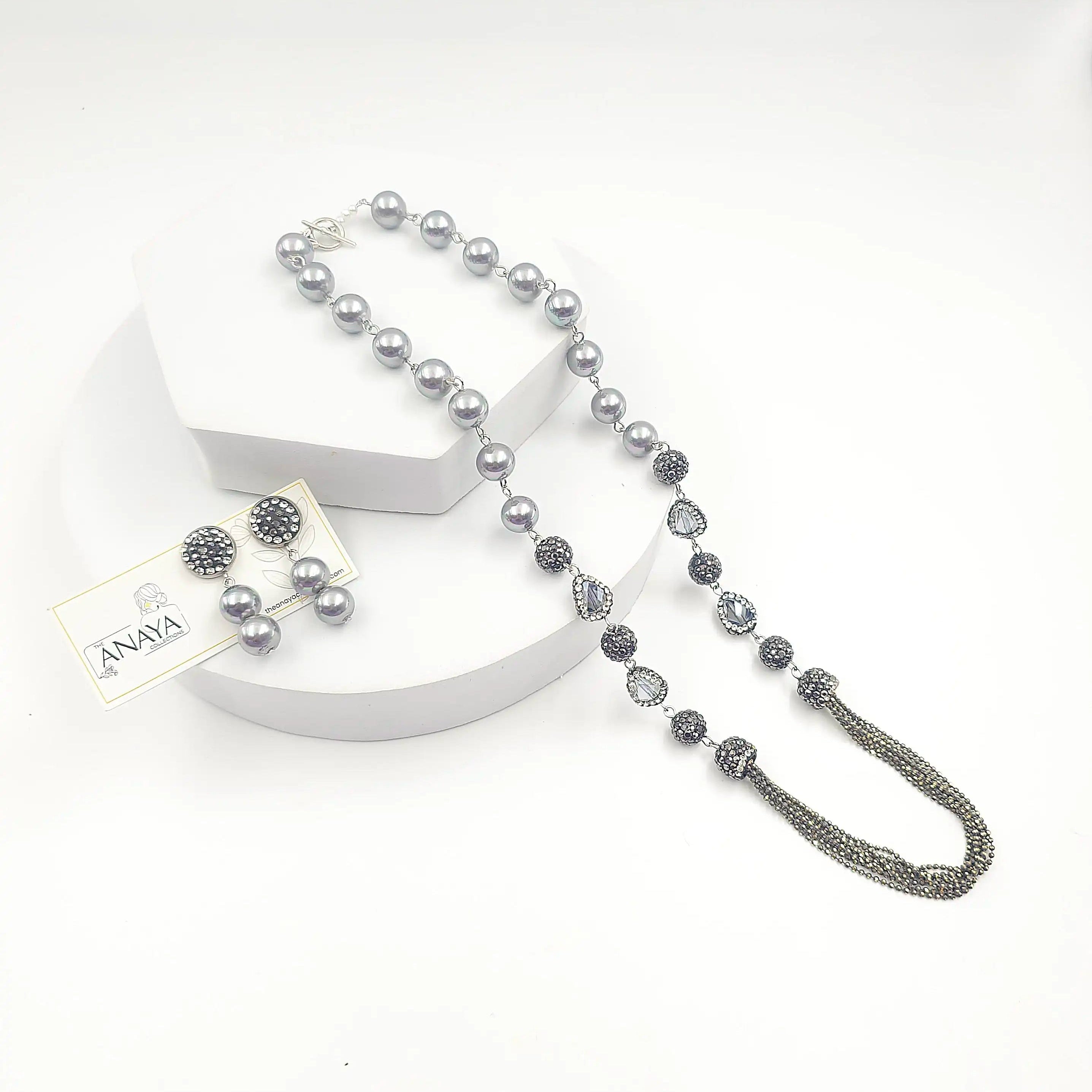 Marcasite Pearl Grace Set