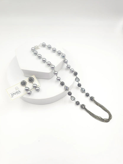 Marcasite Pearl Grace Set