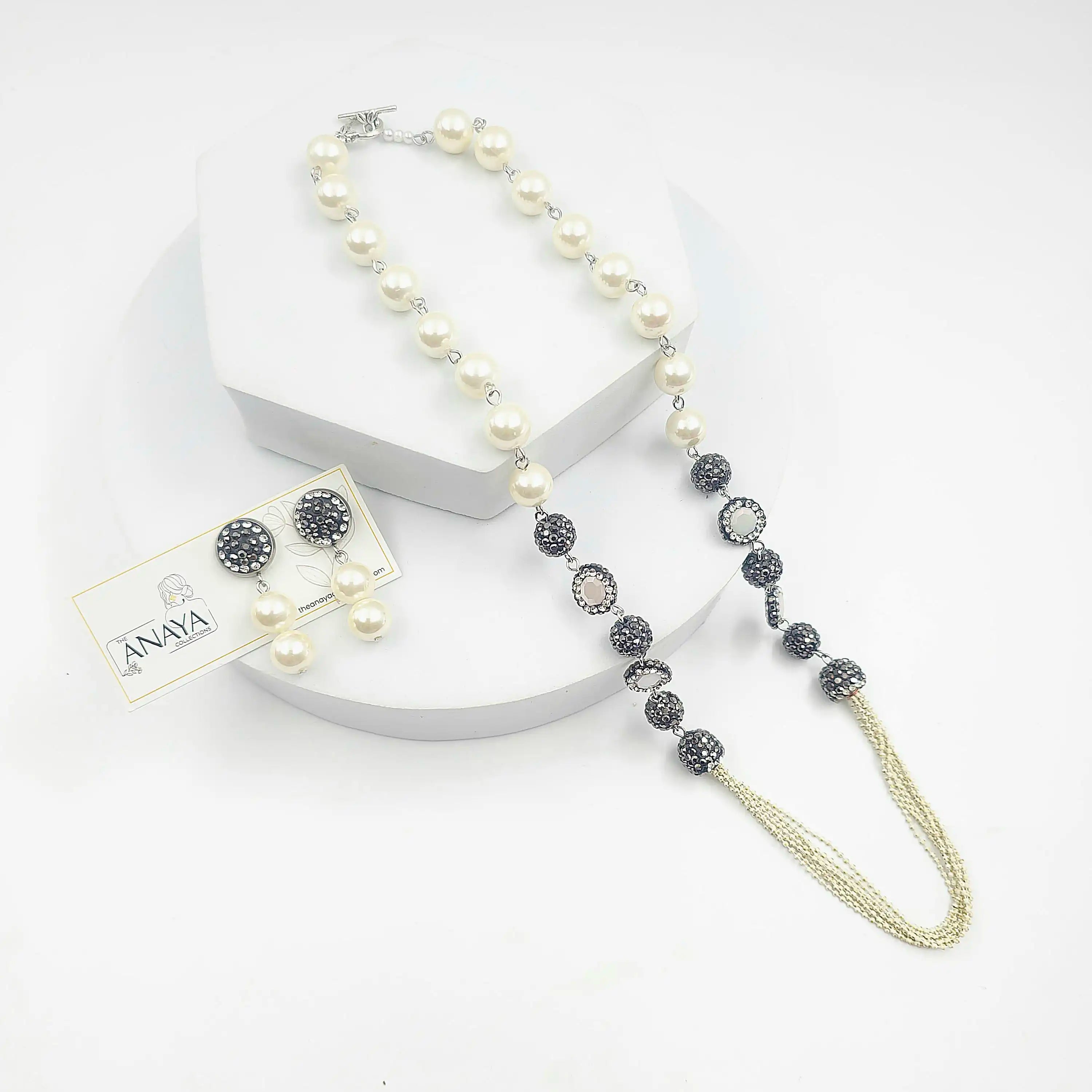Marcasite Pearl Grace Set
