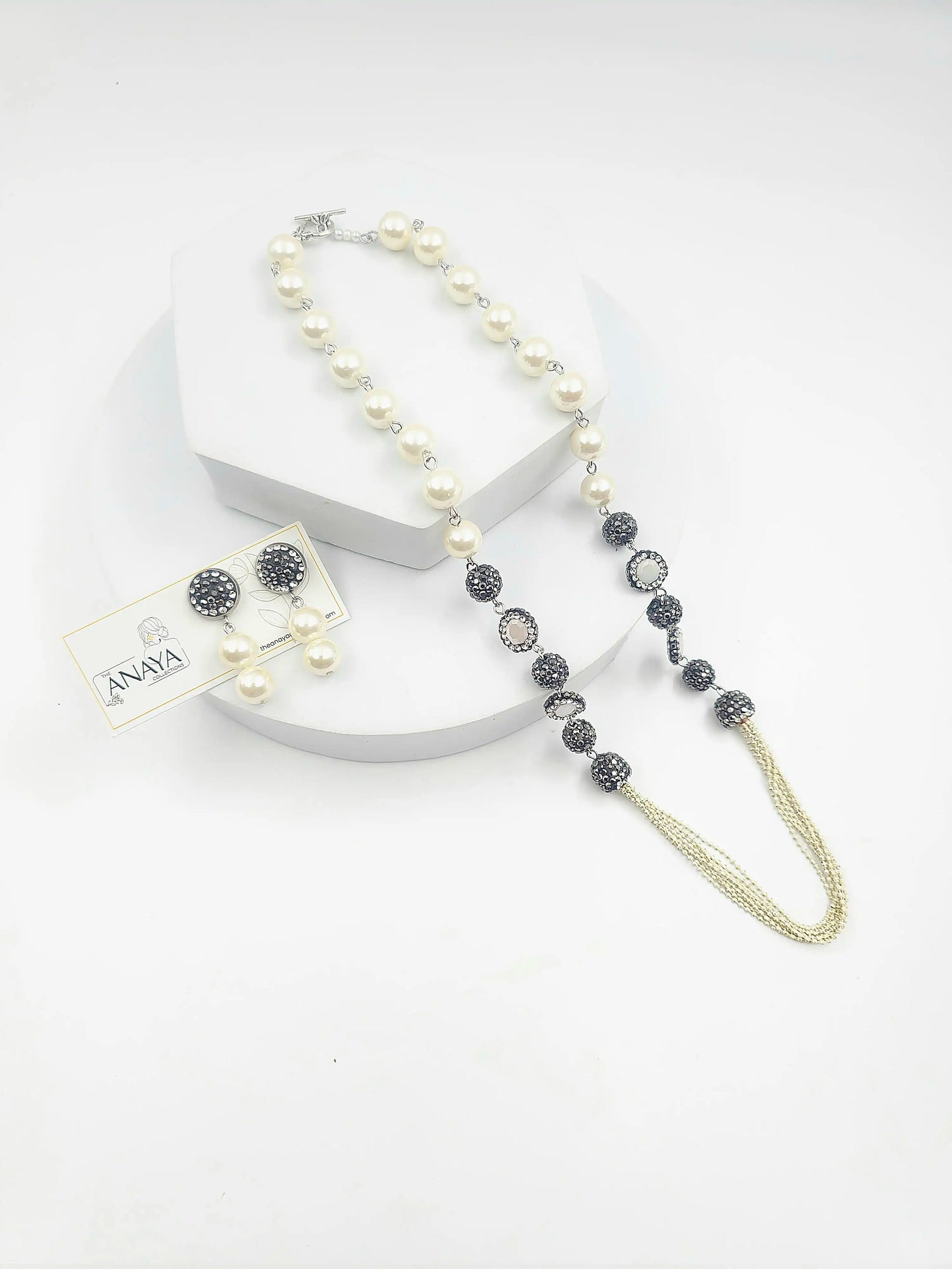 Marcasite Pearl Grace Set