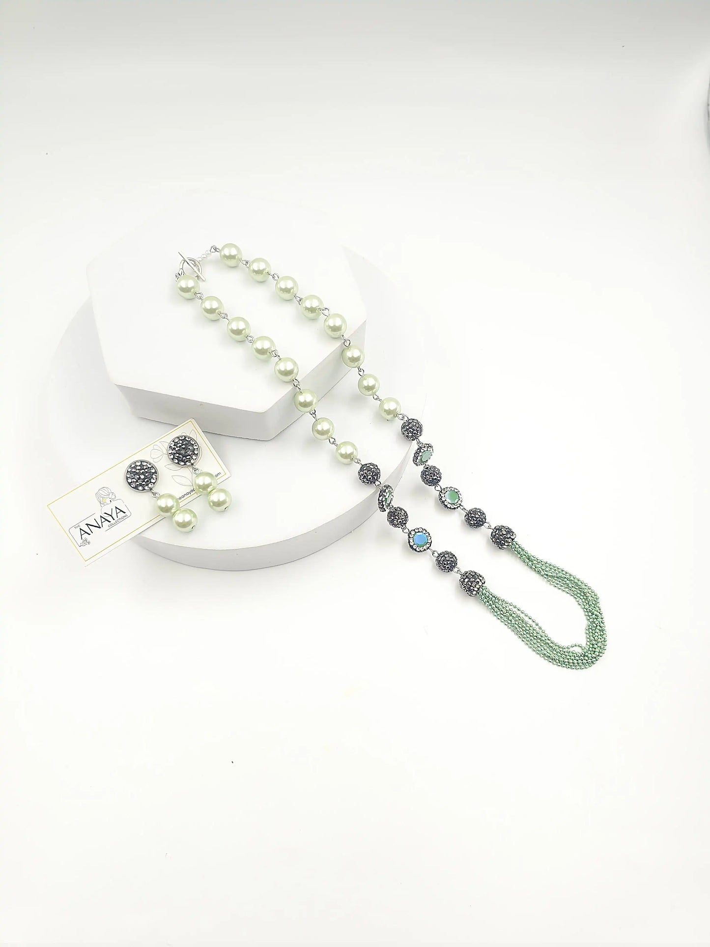 Marcasite Pearl Grace Set