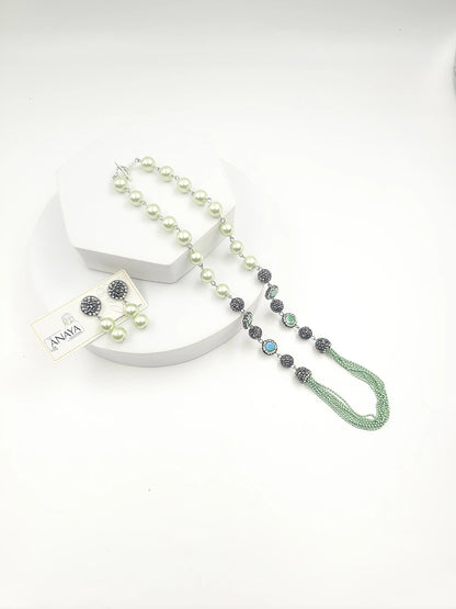 Marcasite Pearl Grace Set