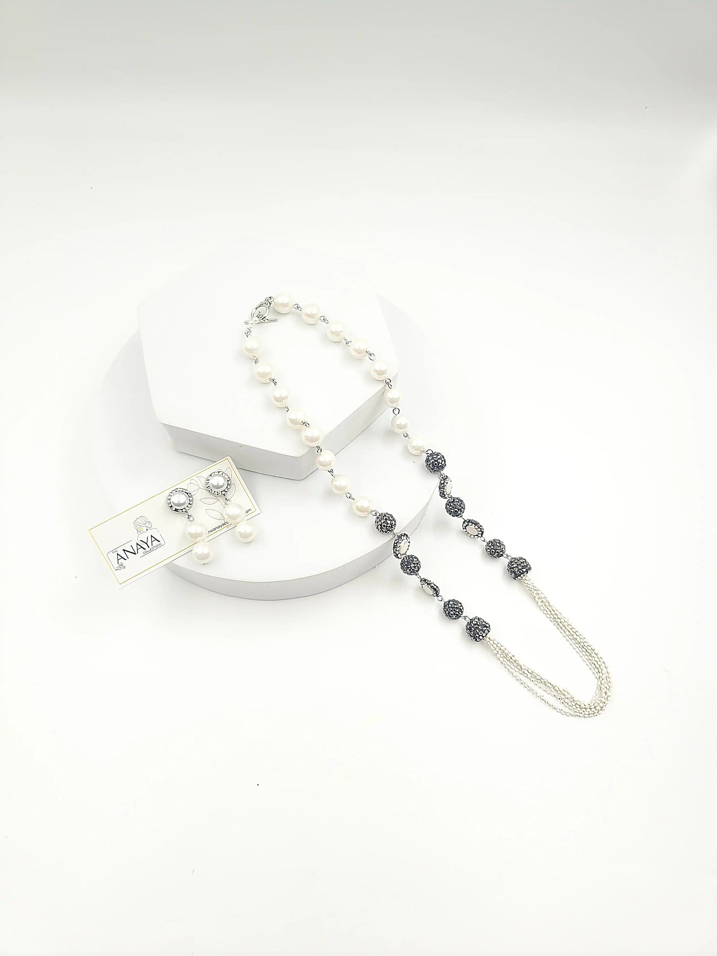 Marcasite Pearl Grace Set