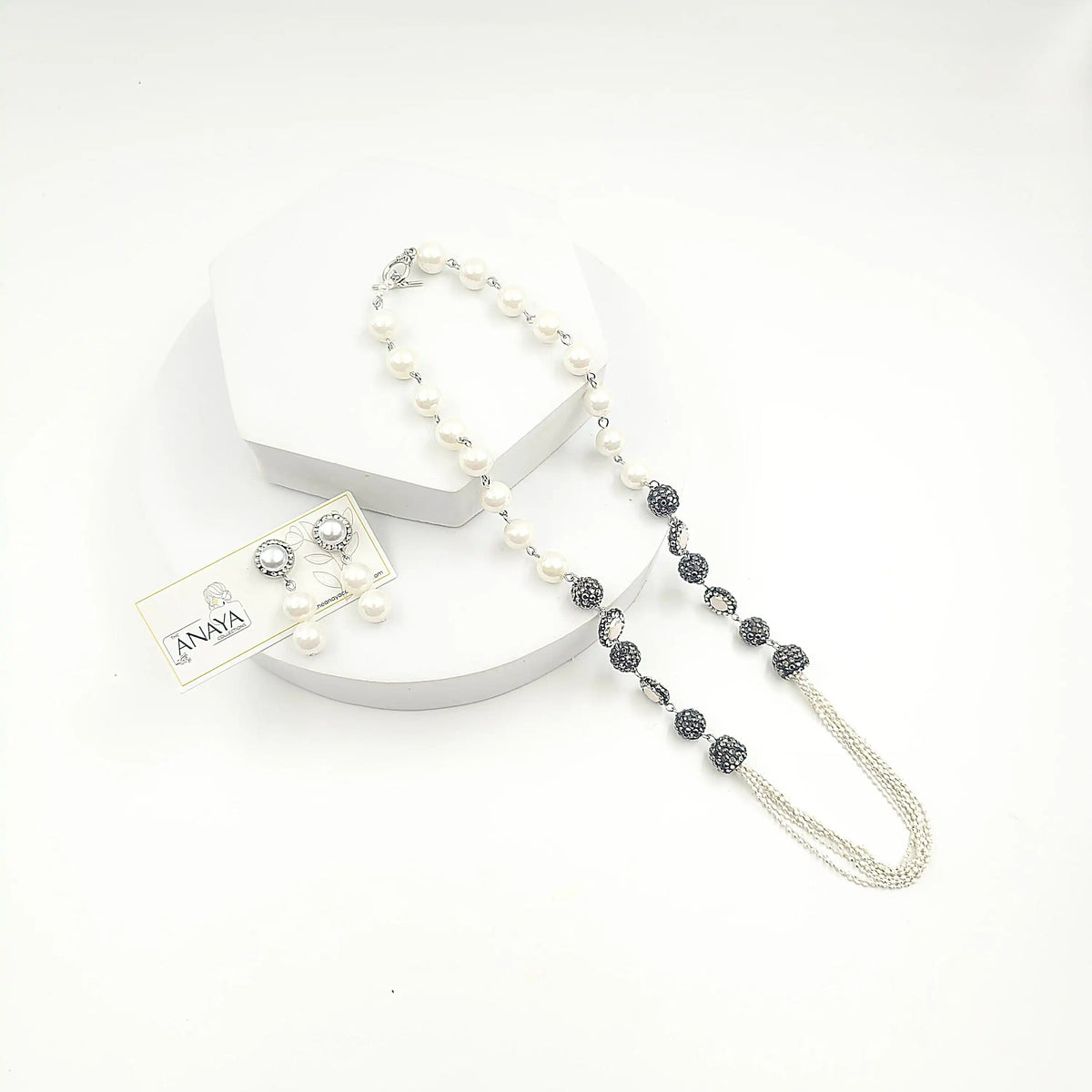 Marcasite Pearl Grace Set