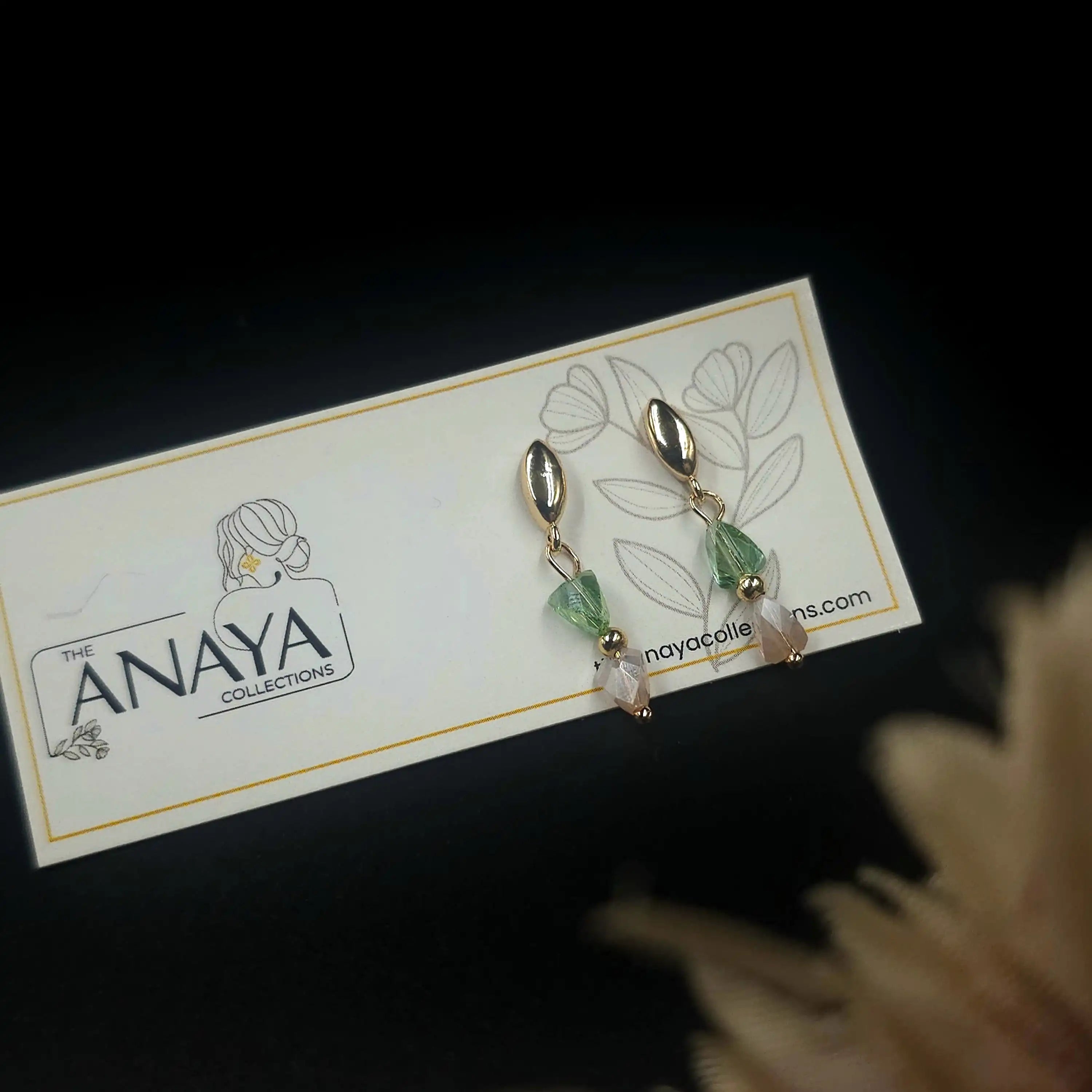 Mini Almond Pastel Dainty Earrings