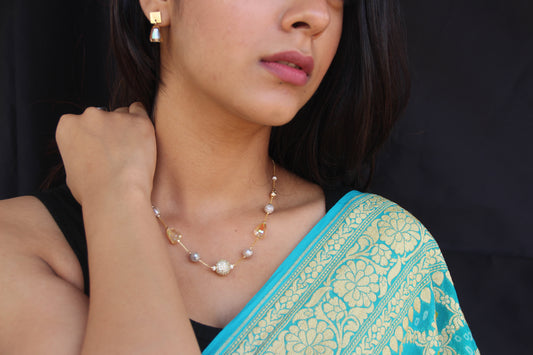 Murano Beads, Transparent Crystals and CZ Gold Plated Ball Charms